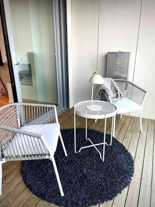 Patio in Vervet apartment