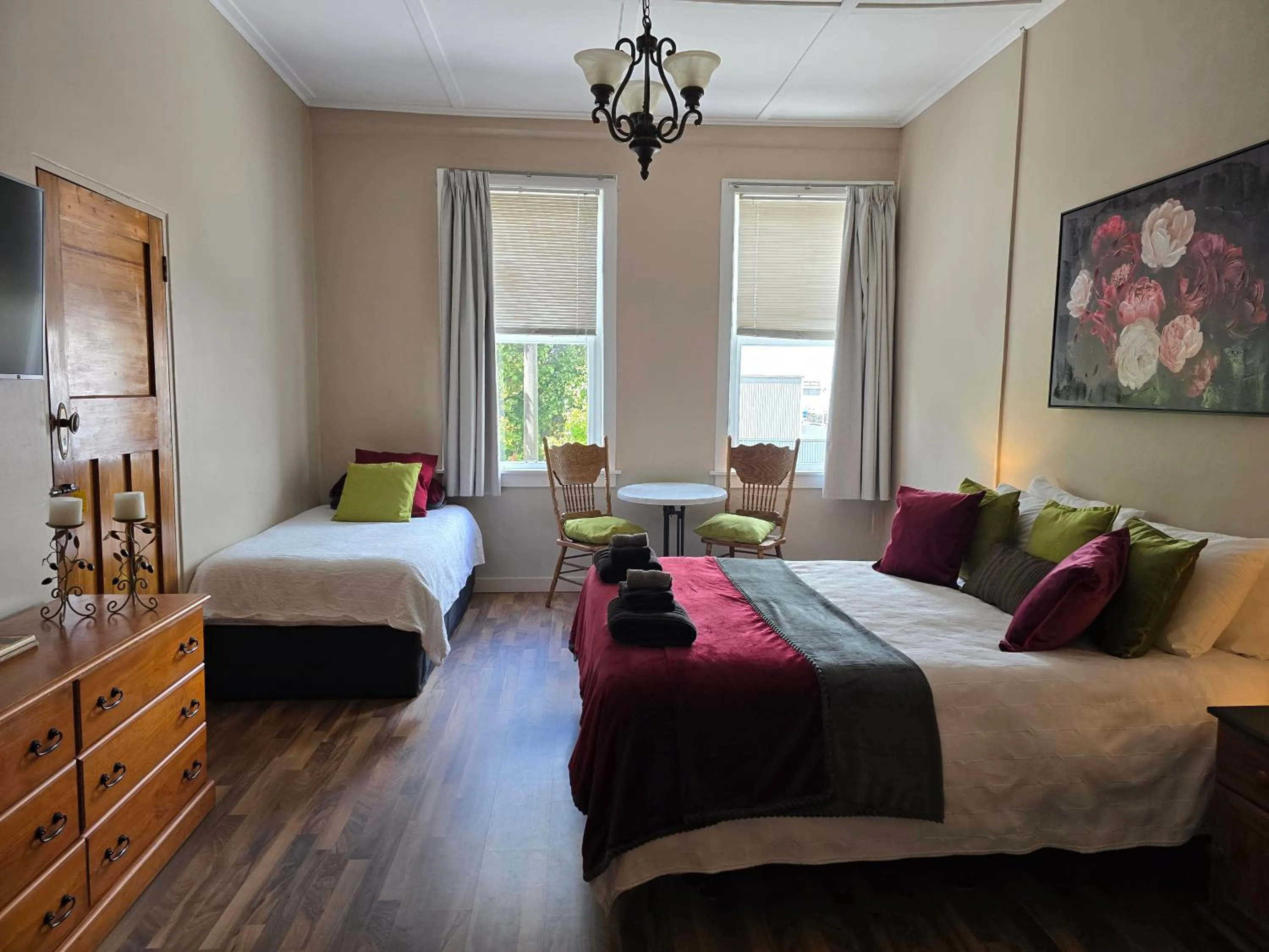 Bed in Royal Accommodation