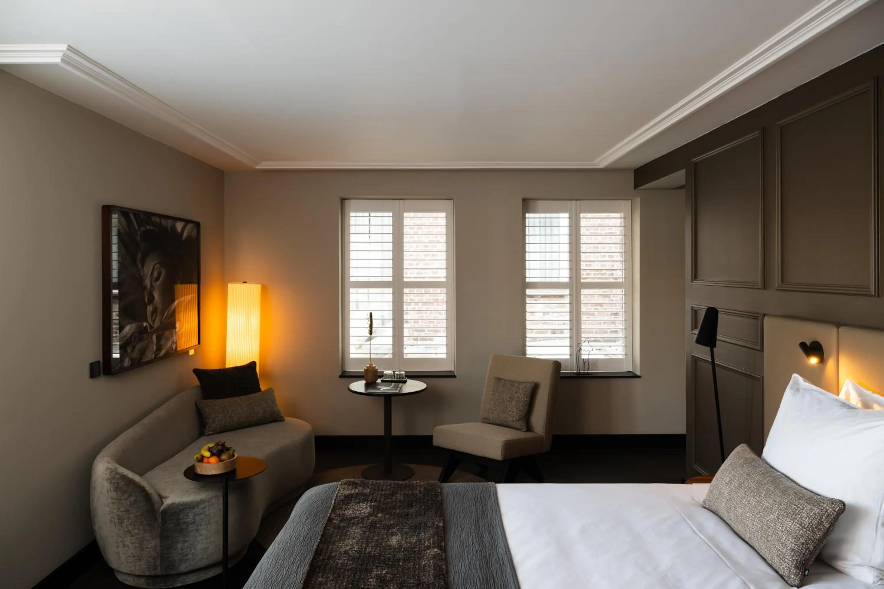 Living room, Bed in BEAUMONT Maastricht