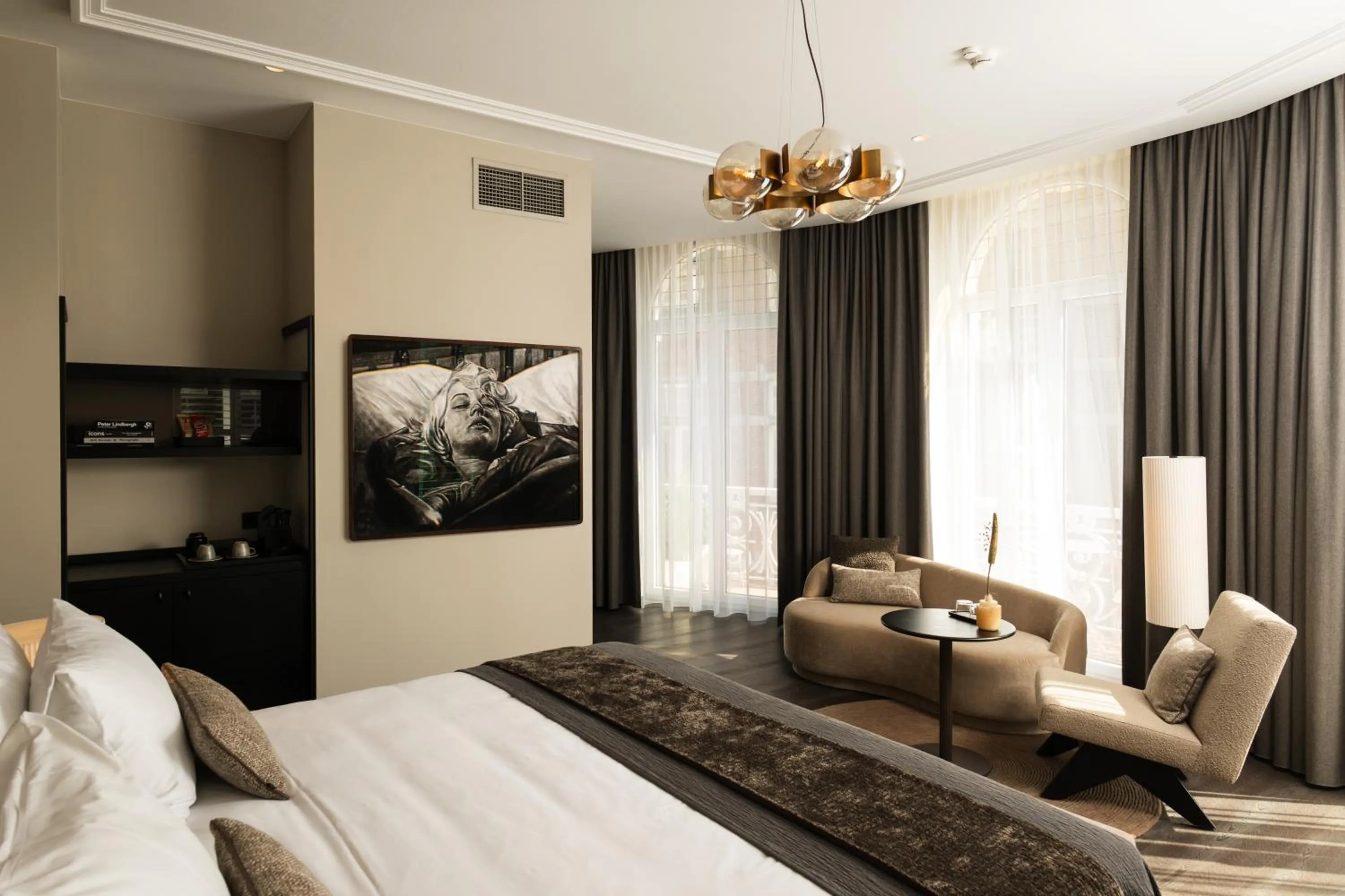 Coffee/tea facilities, Bed in BEAUMONT Maastricht