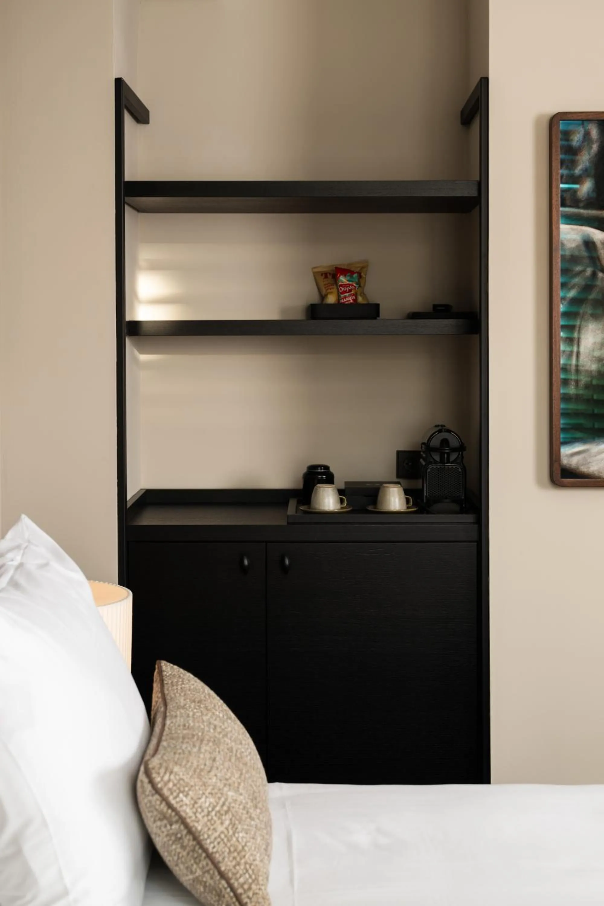 Coffee/tea facilities, Bed in BEAUMONT Maastricht