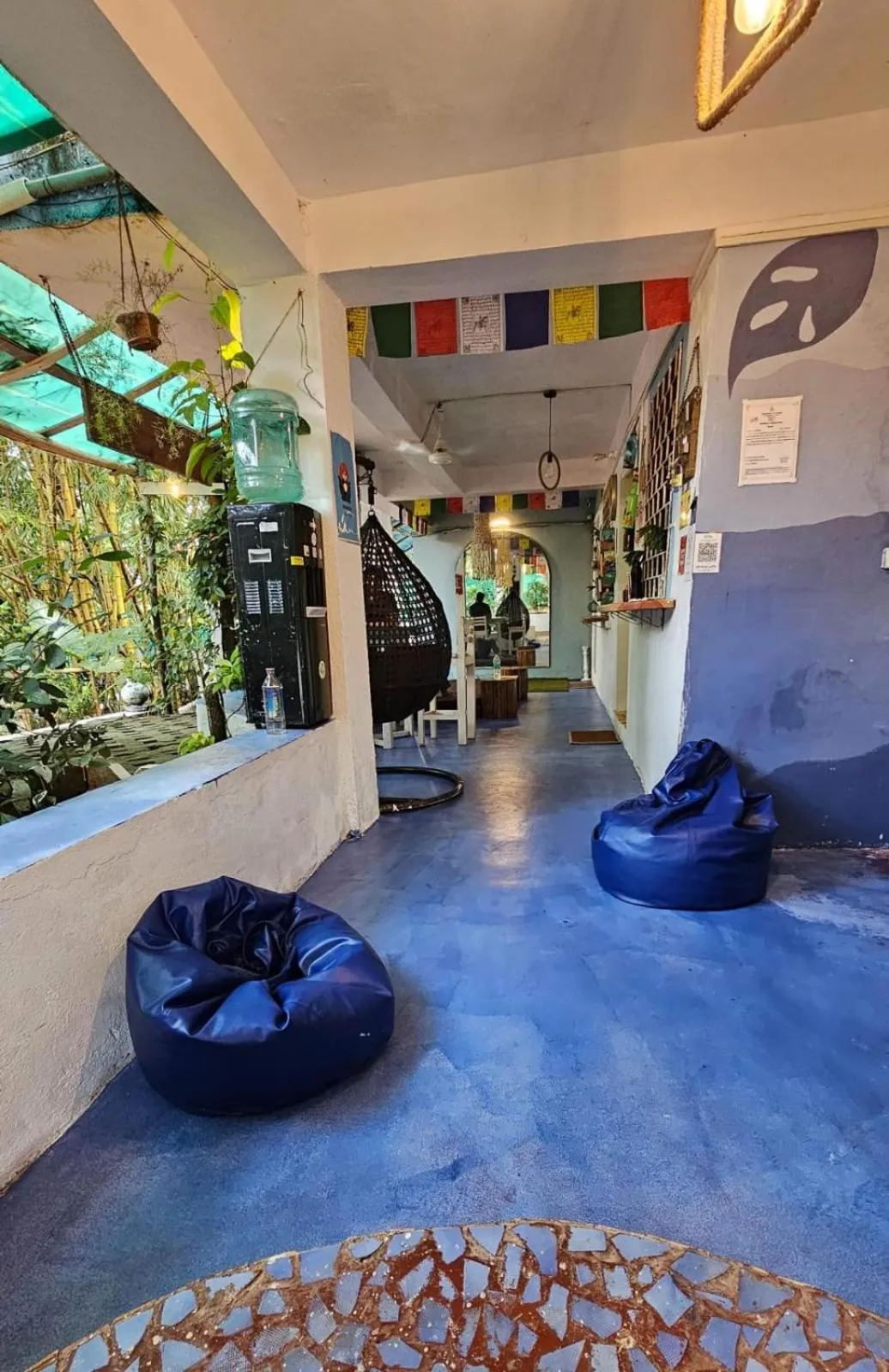 Lobby or reception in Endless Blue Hostel