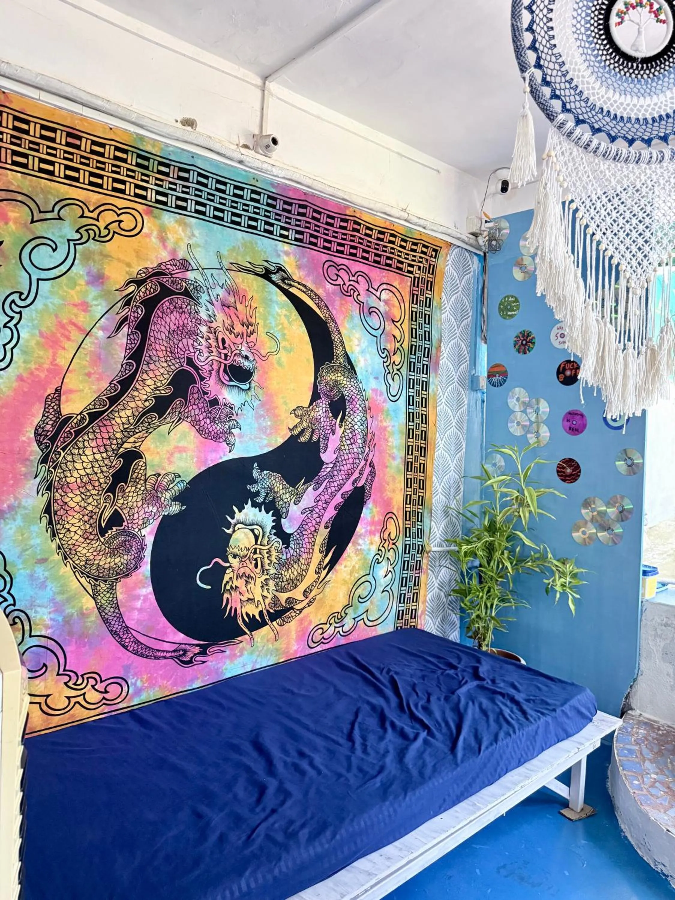 Lobby or reception, Bed in Endless Blue Hostel