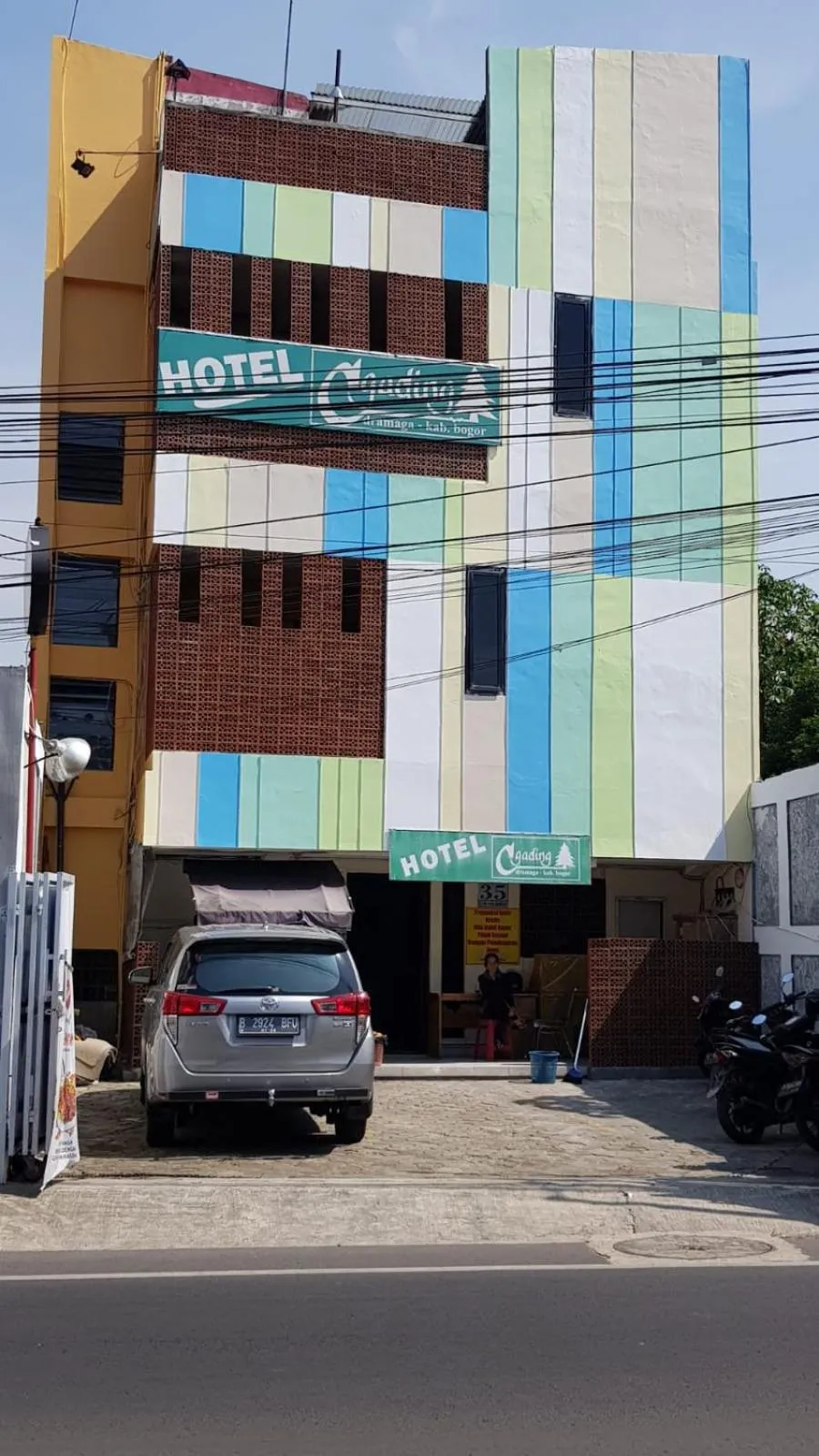 Property building in Hotel Cemara Gading