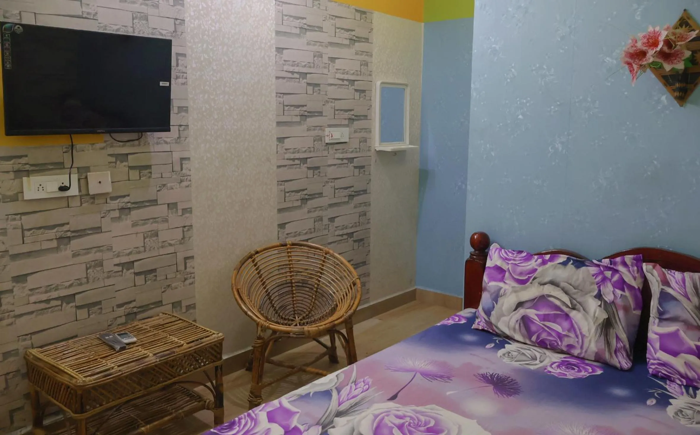 Bed in Saikani Beach Resort & Eco stay