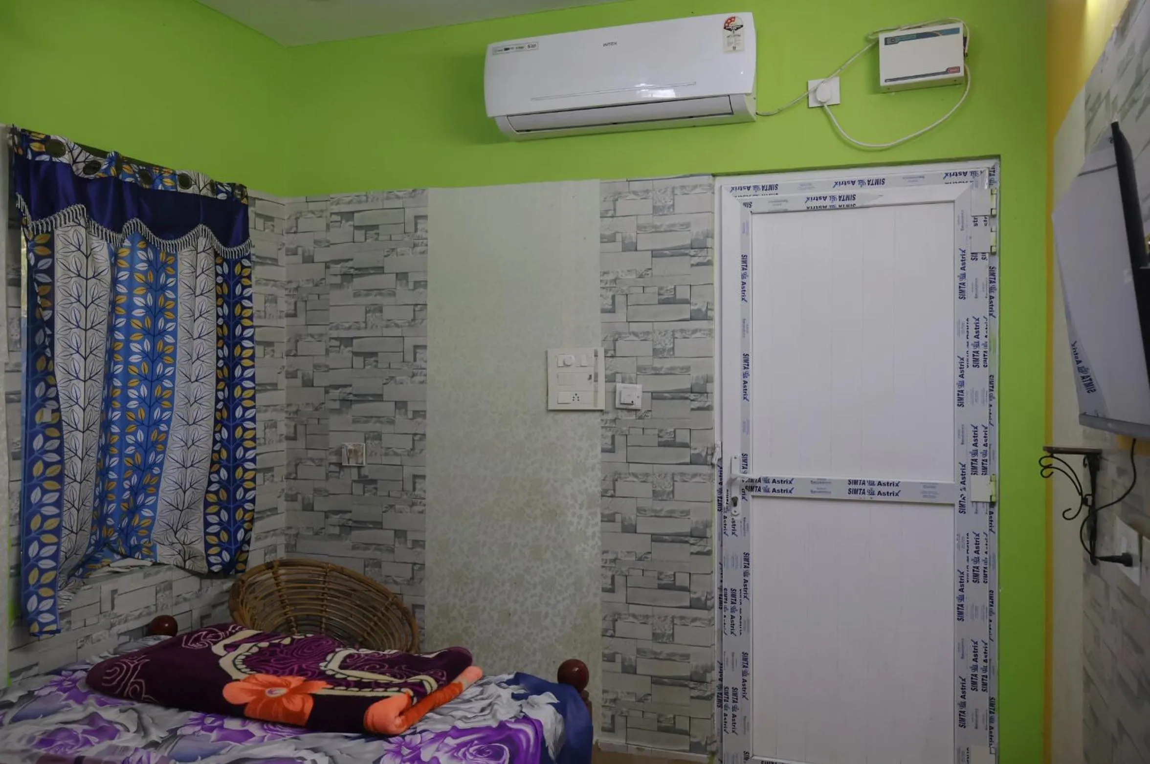 Bed in Saikani Beach Resort & Eco stay