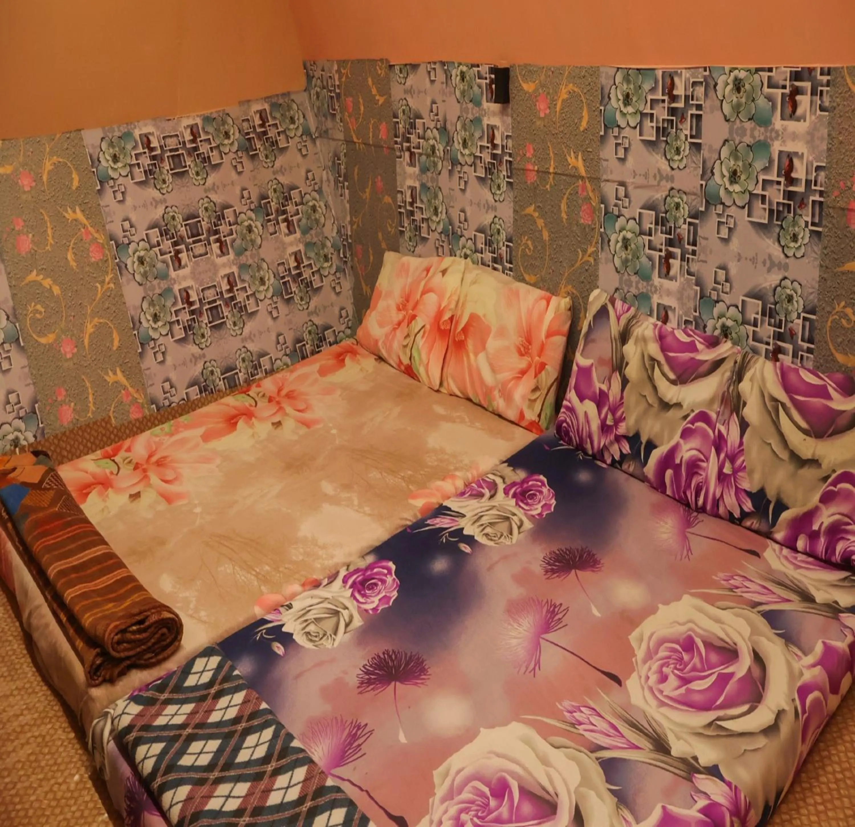 Bed in Saikani Beach Resort & Eco stay