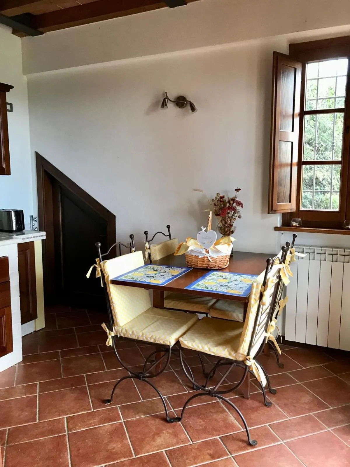 Dining area in Villa Panorama