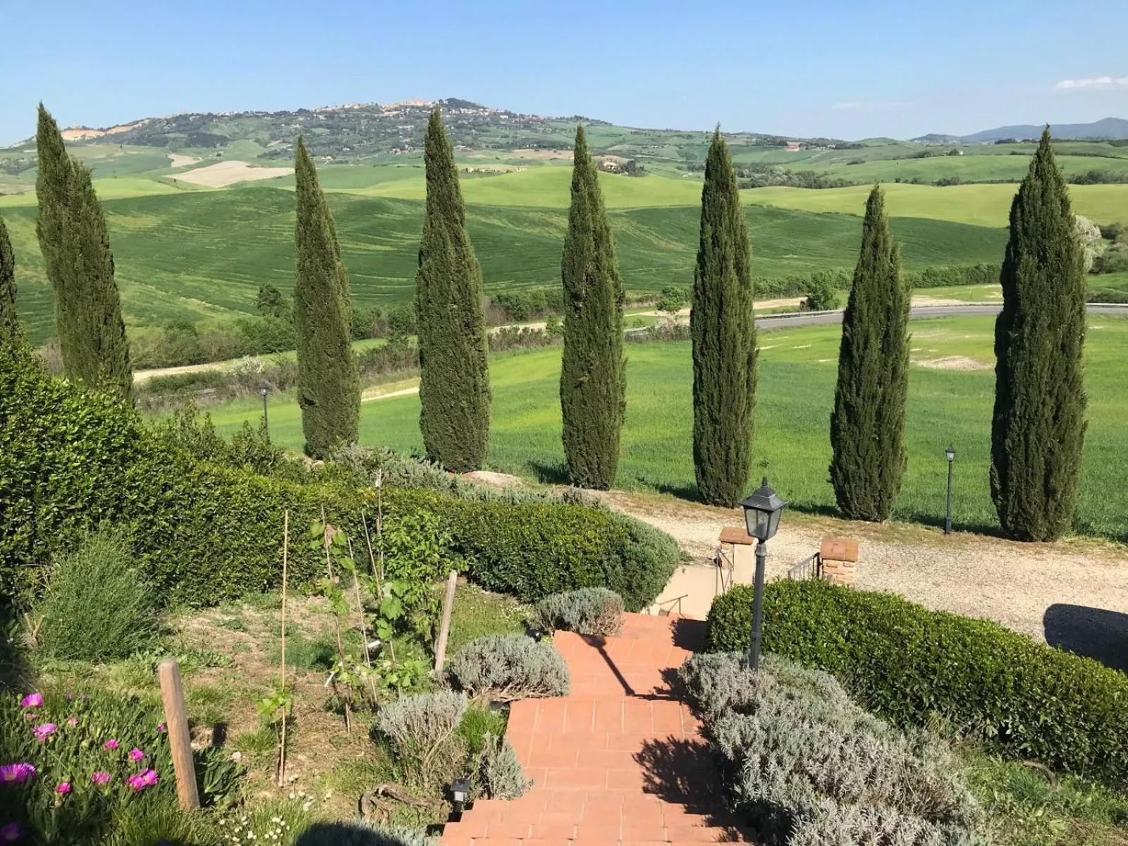 Natural landscape in Villa Panorama