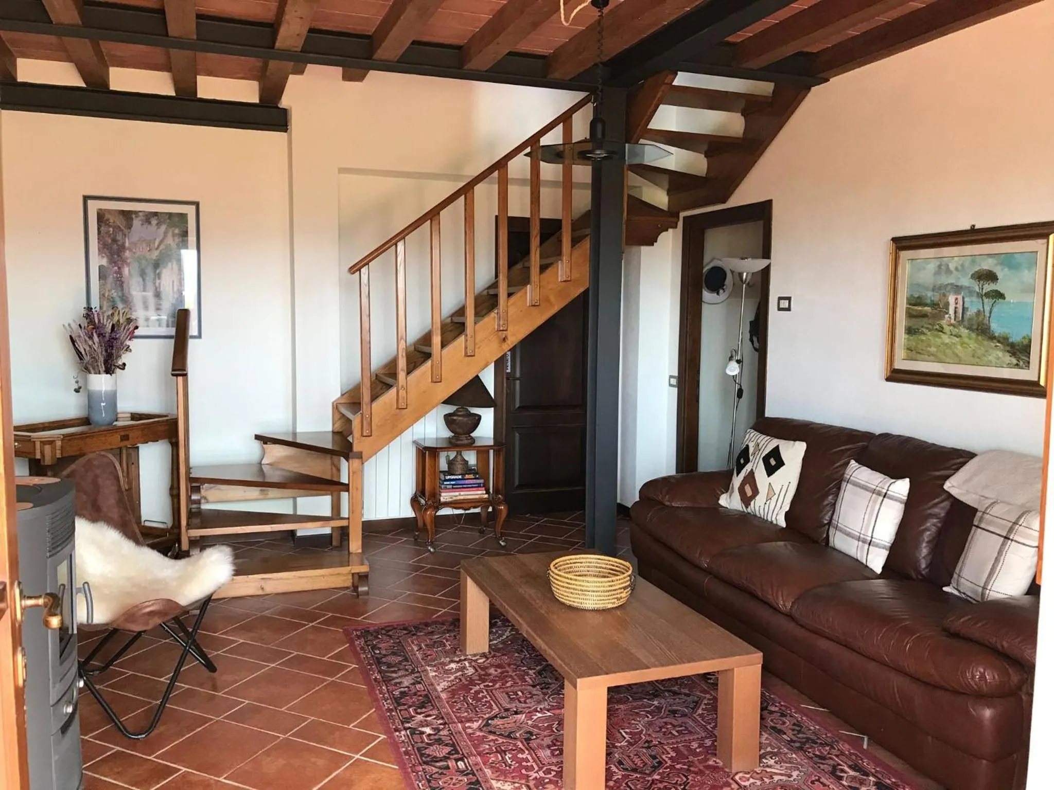 Living room in Villa Panorama