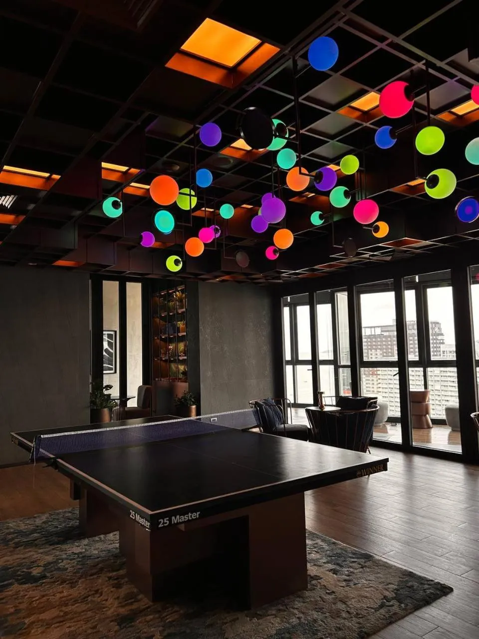 Table tennis in EDGE Central Pattaya