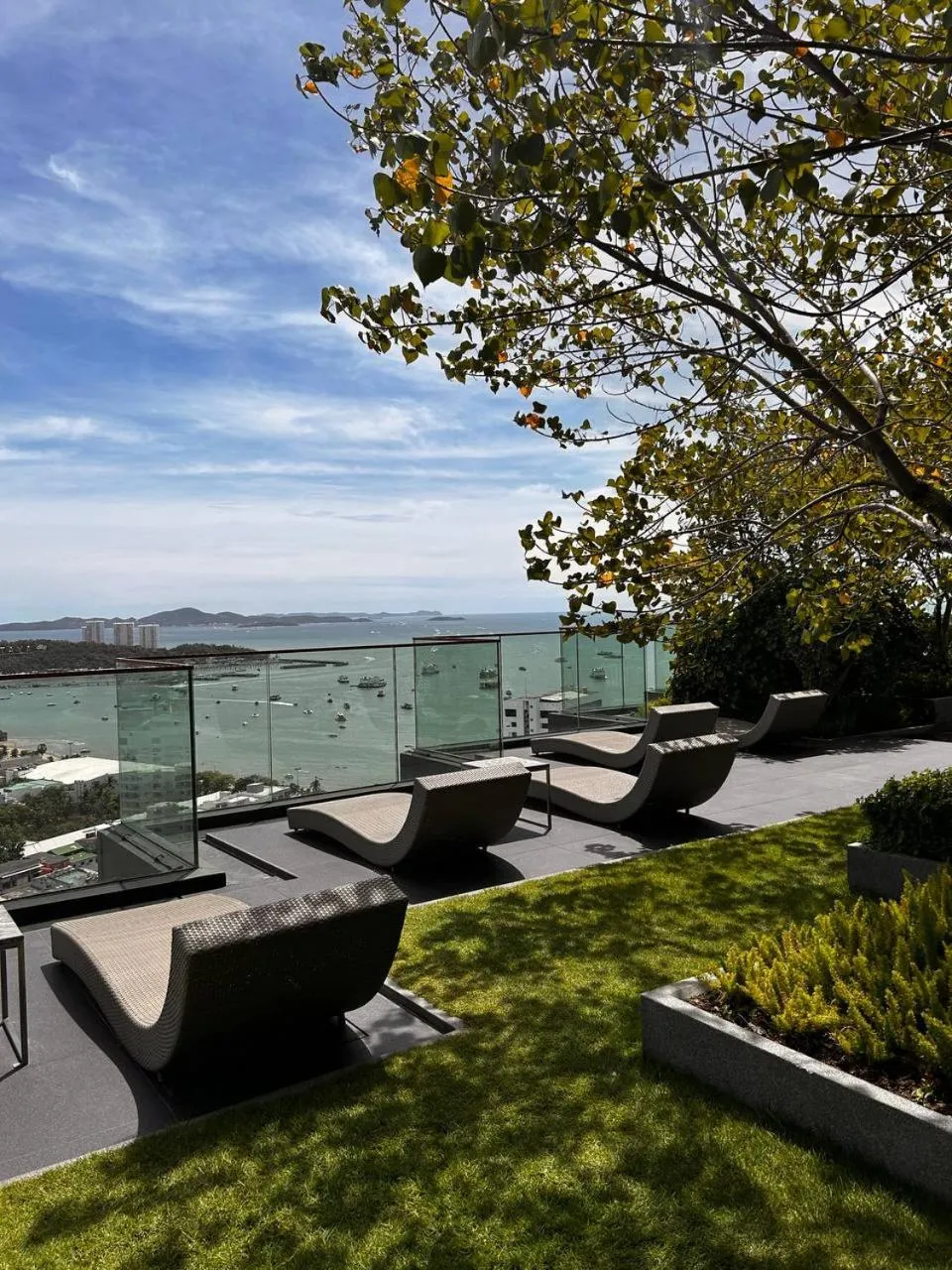 Patio in EDGE Central Pattaya