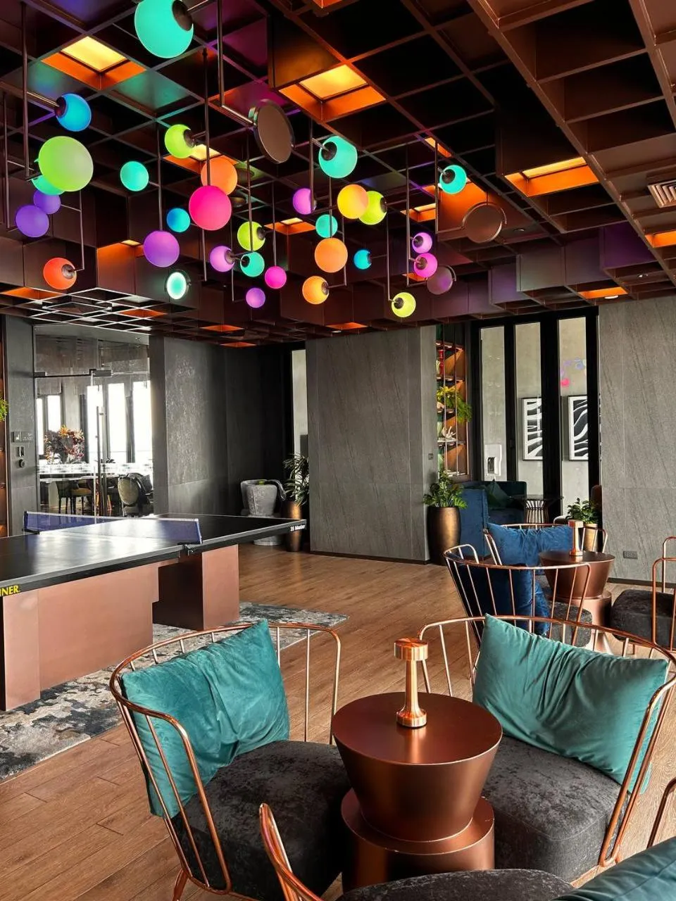 Seating area in EDGE Central Pattaya