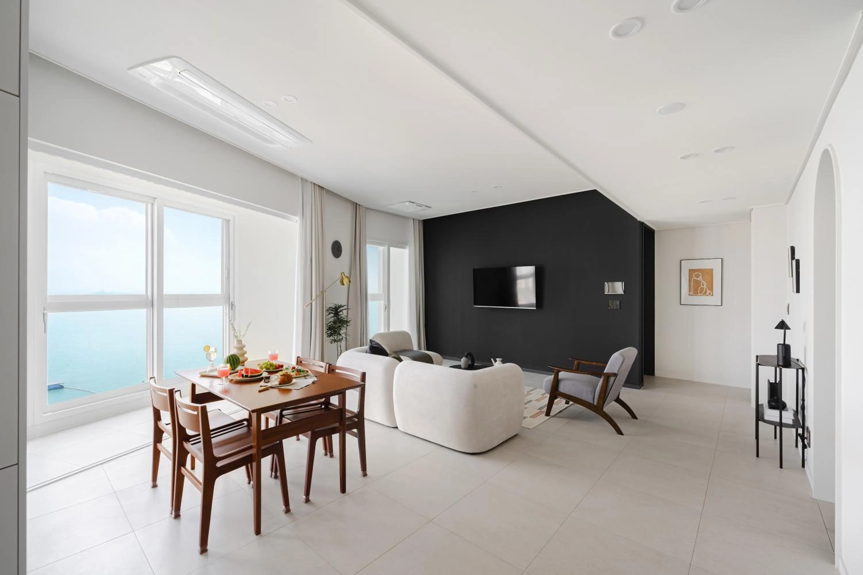 Living room in Le collective Siheung Wavepark