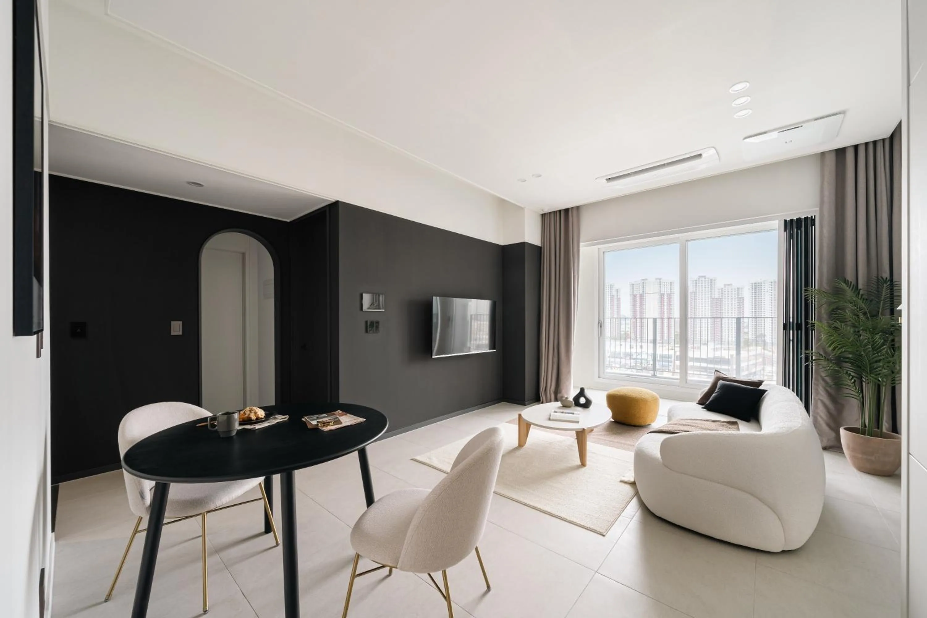 Living room in Le collective Siheung Wavepark