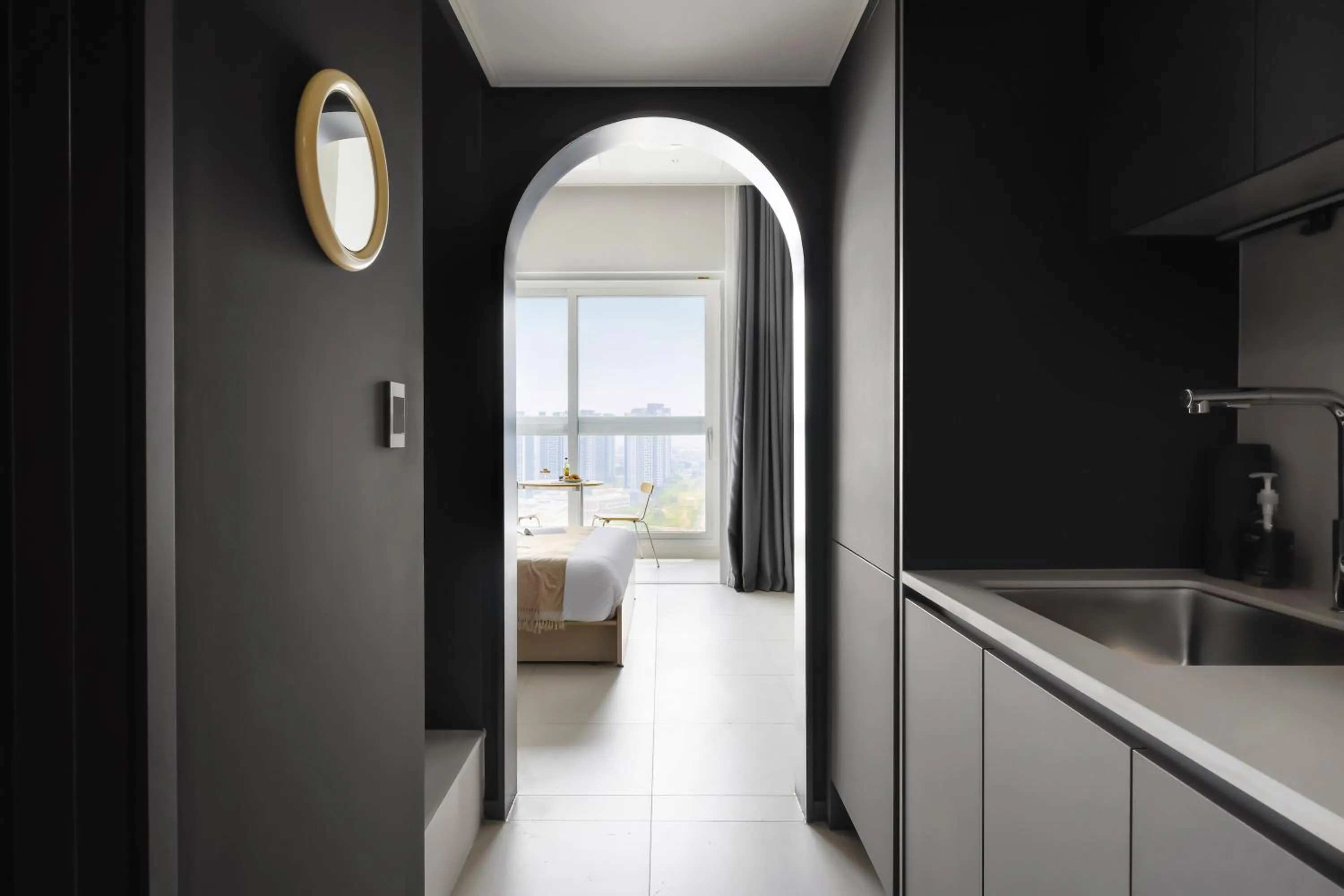 Kitchen or kitchenette in Le collective Siheung Wavepark