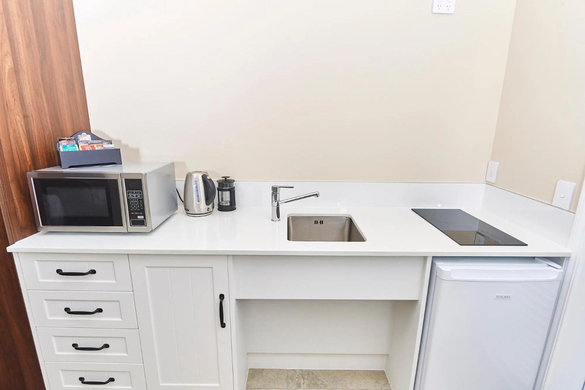 Kitchen or kitchenette in Newina Rotorua