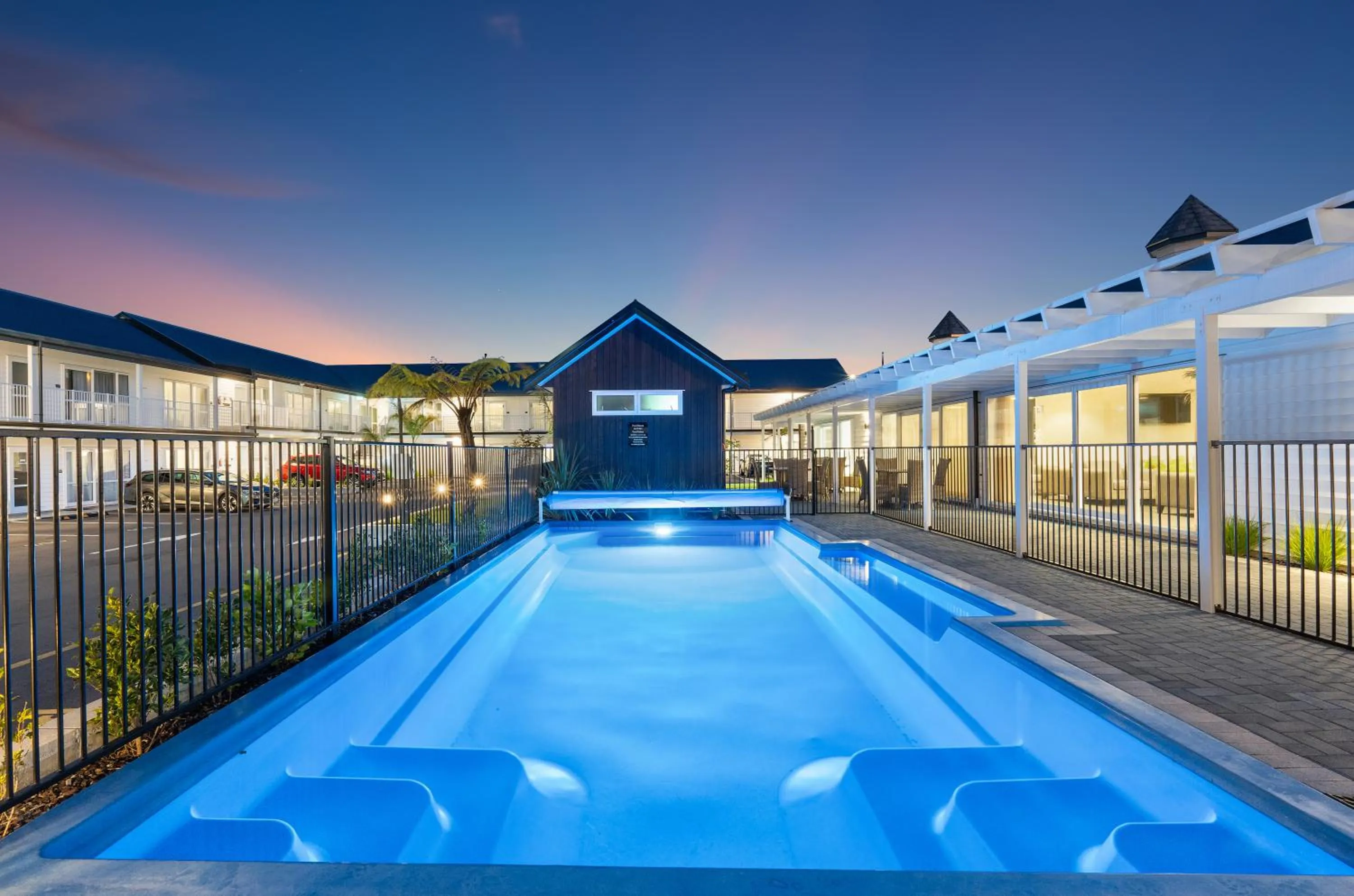 Swimming pool in Newina Rotorua