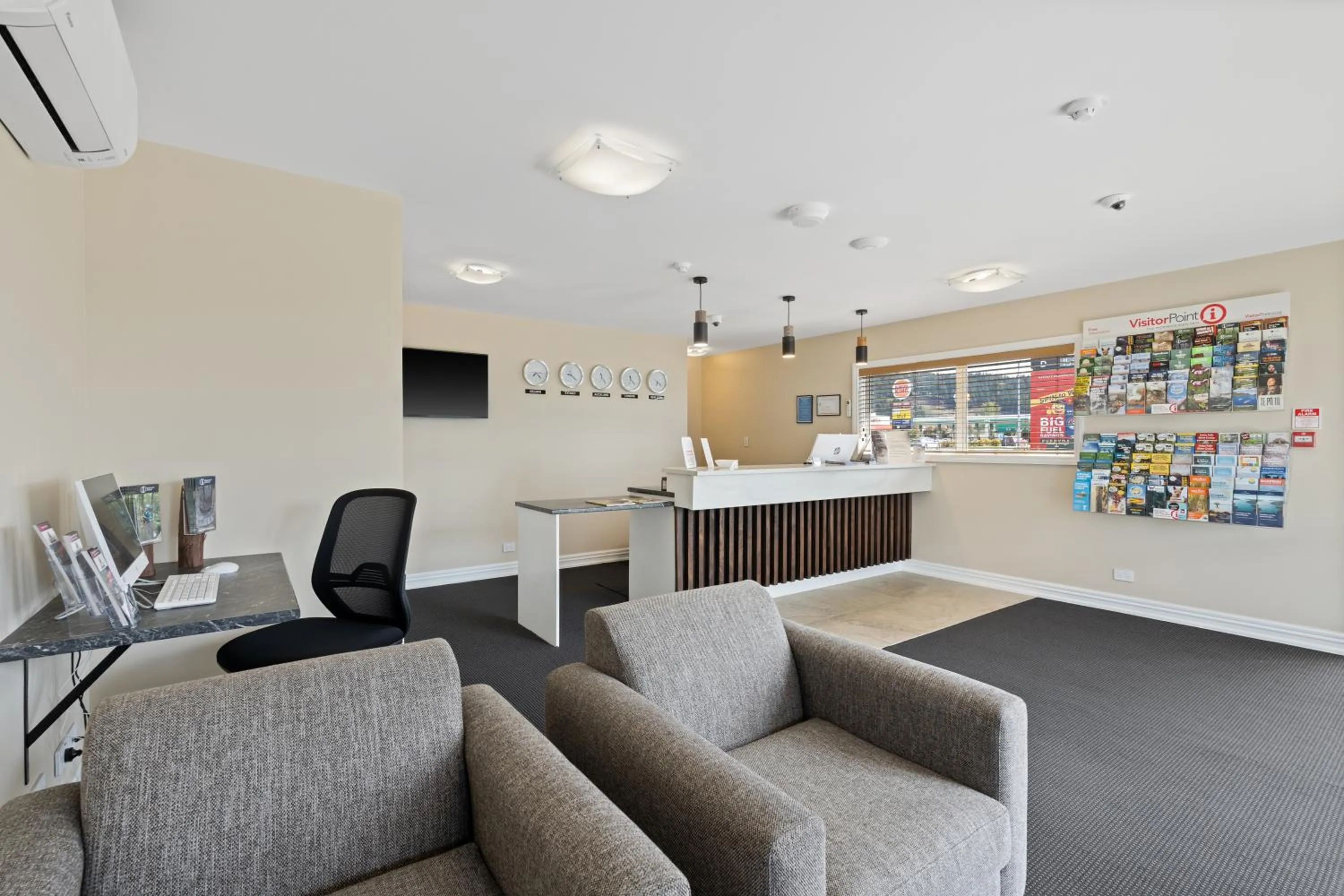 Lobby or reception in Newina Rotorua