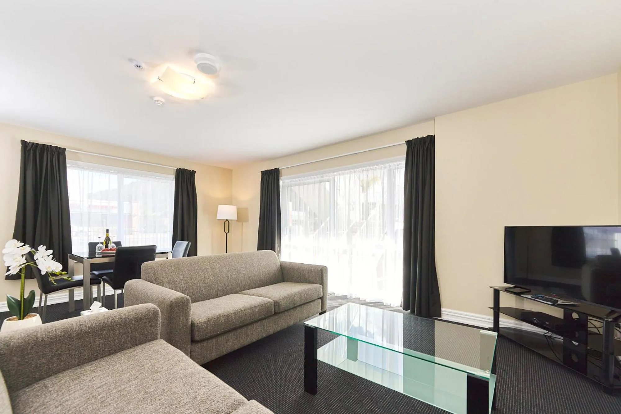 Living room in Newina Rotorua