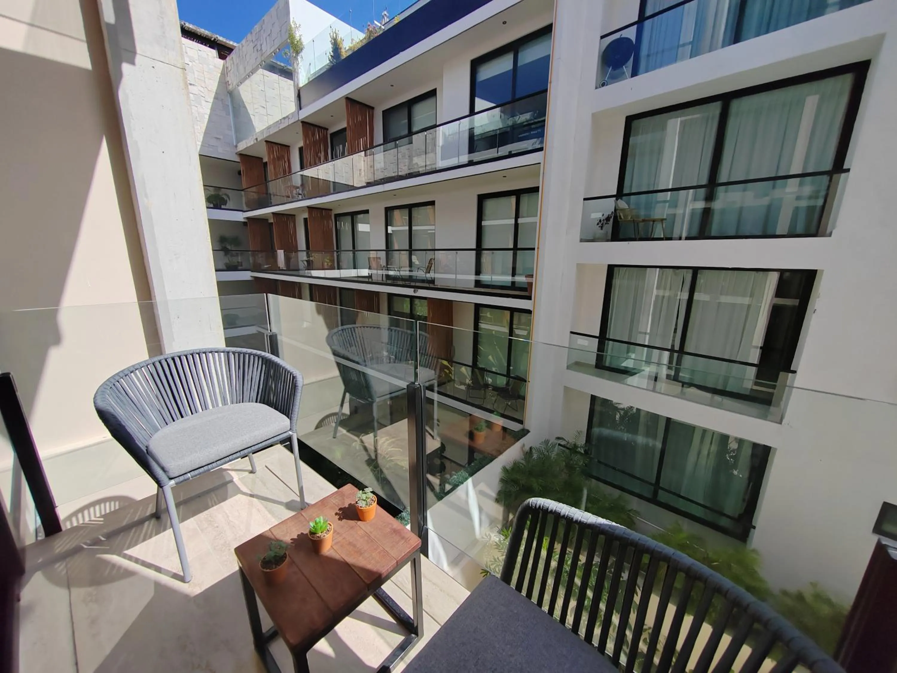 Balcony/Terrace in Incredible & Beautiful Studio Steps From The Beach By Yeah