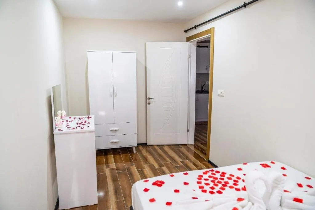 Bed in AYYA SUİT HOTEL