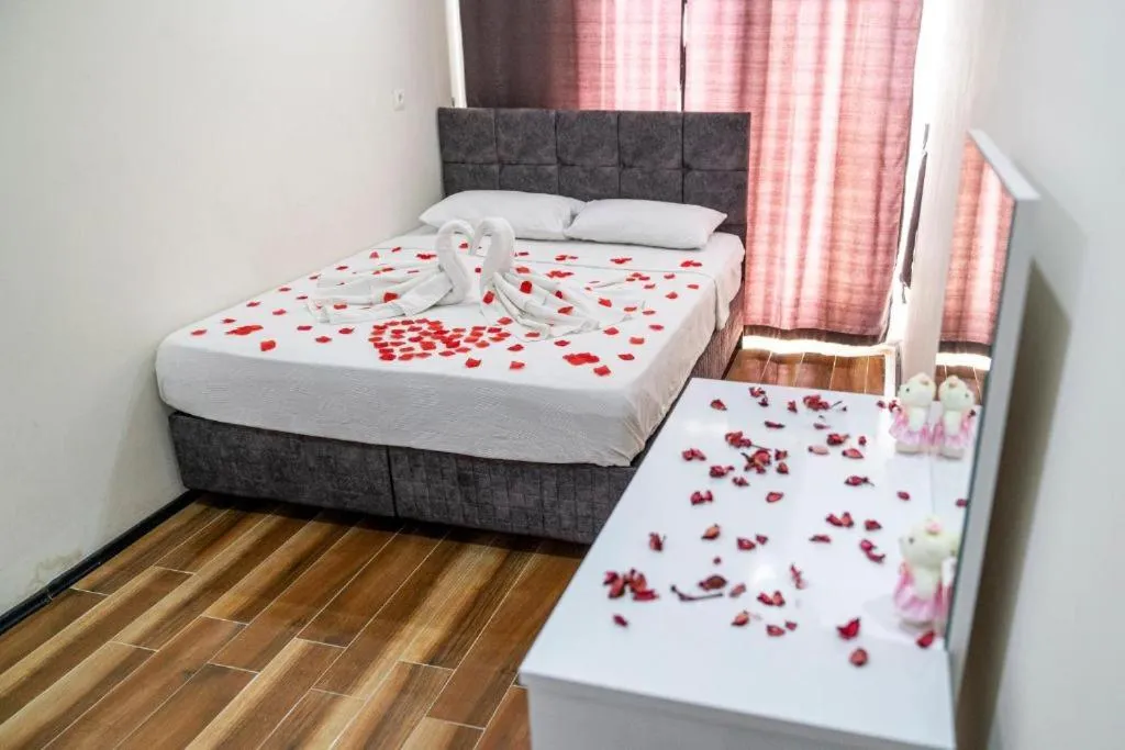 Bed in AYYA SUİT HOTEL