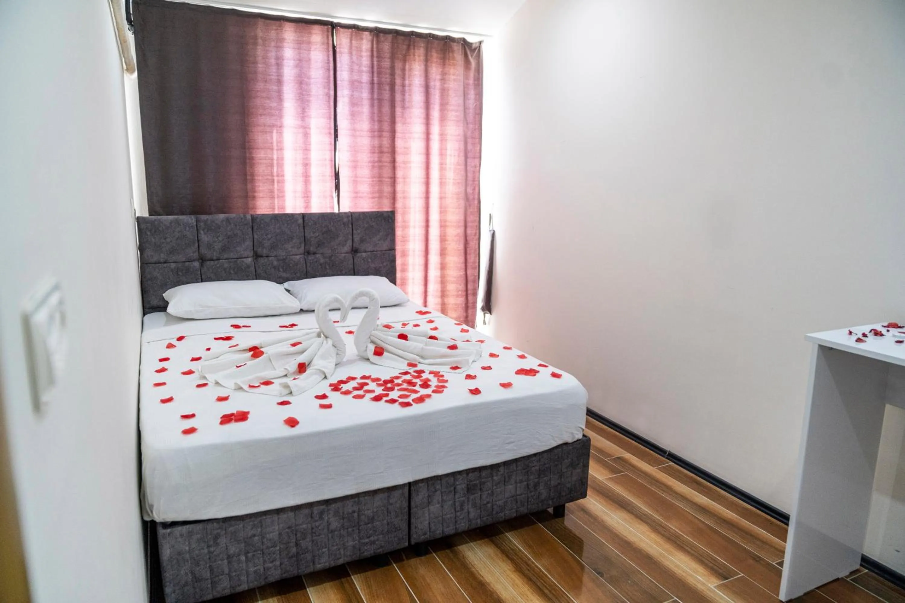 Bed in AYYA SUİT HOTEL