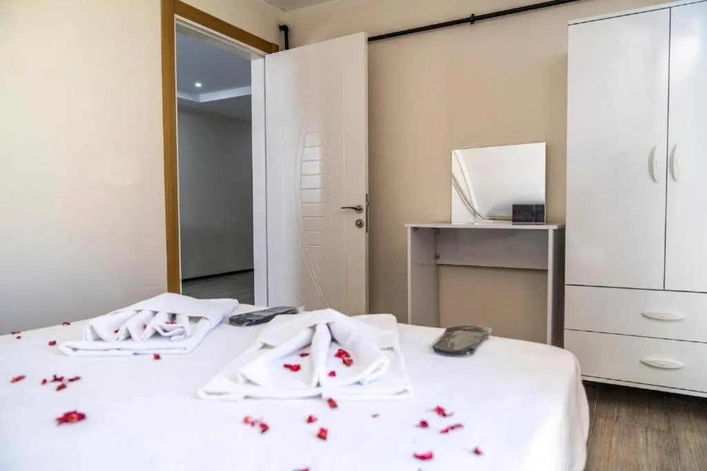 Bed in AYYA SUİT HOTEL