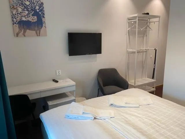 Bed in Ahlgrens Hotell Bed & Breakfast