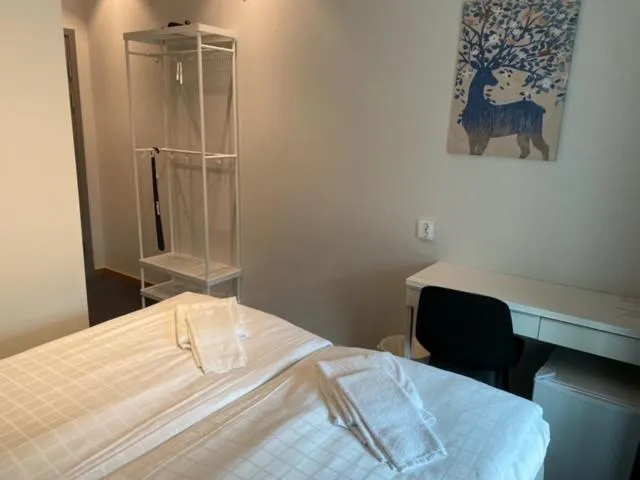 Bed in Ahlgrens Hotell Bed & Breakfast