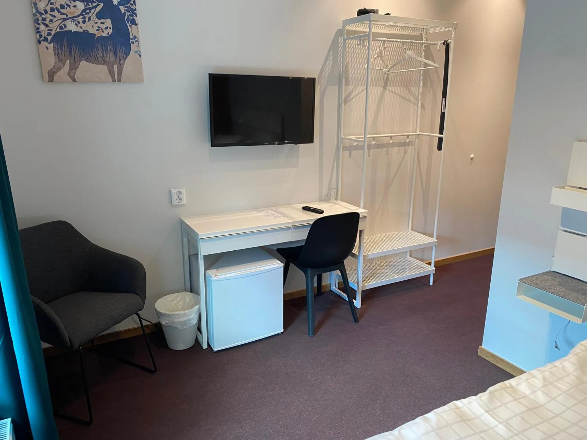 Bed in Ahlgrens Hotell Bed & Breakfast