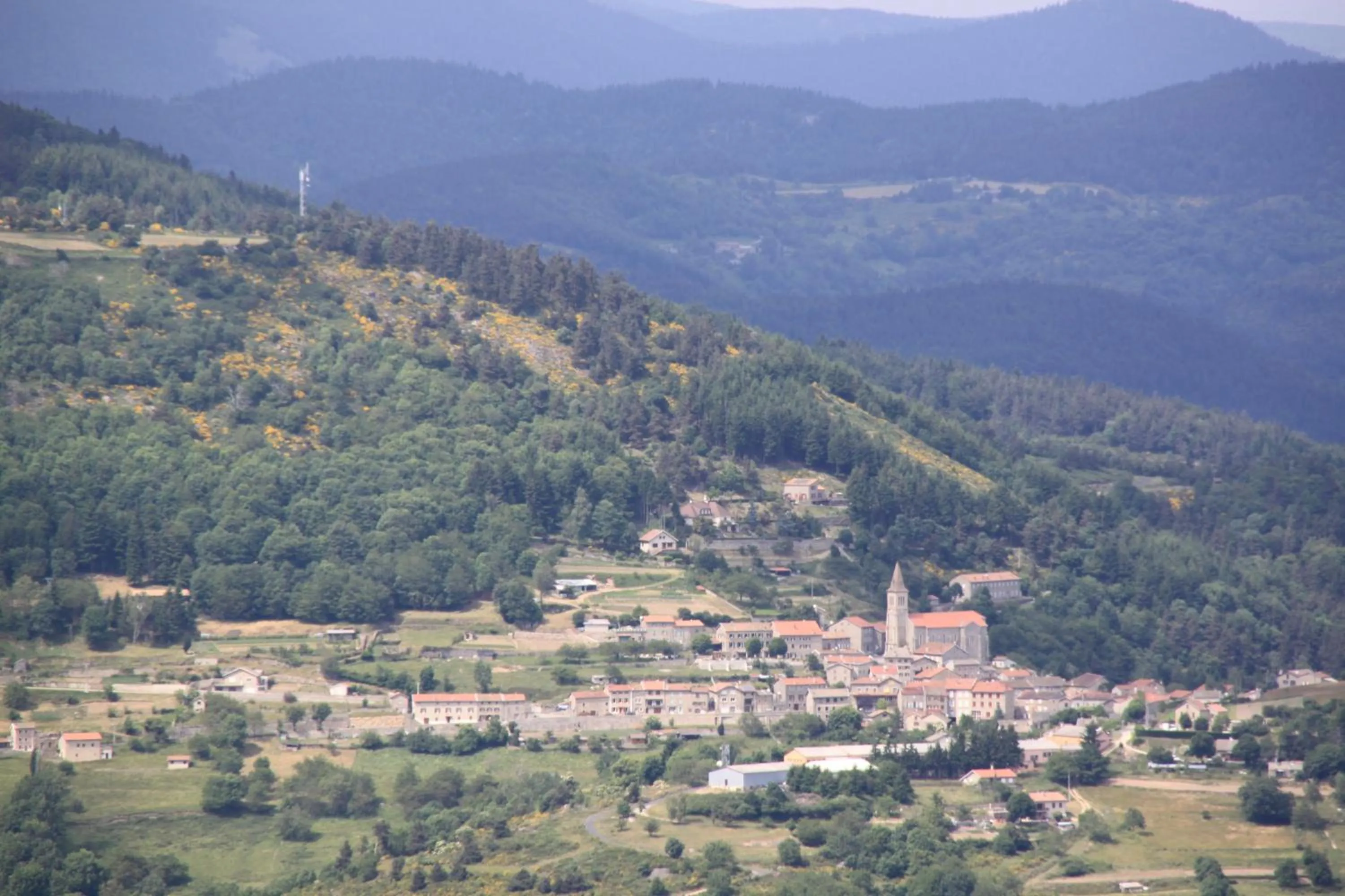 Bird's eye view in Les Chambres d'Hôtes Le Triskèle