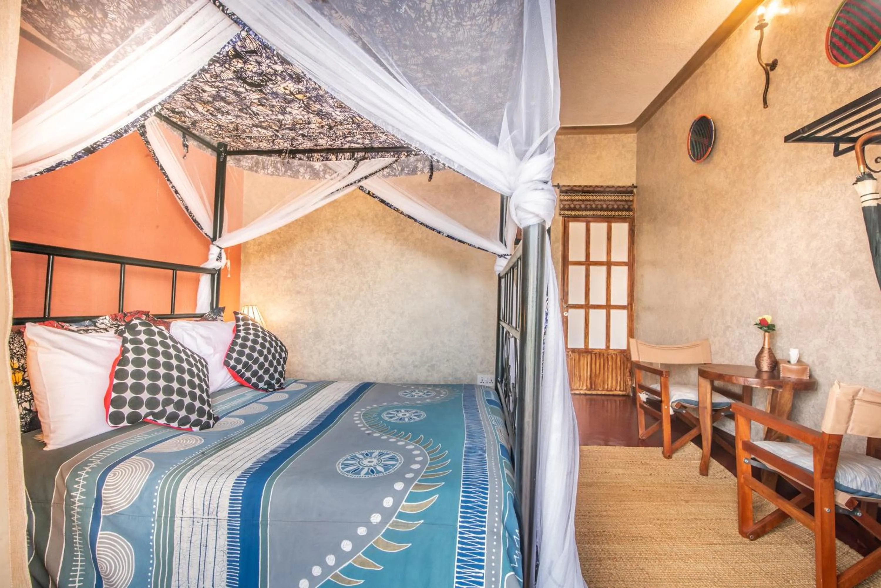 Bed in JET VILLAS ENTEBBE ( JVE )