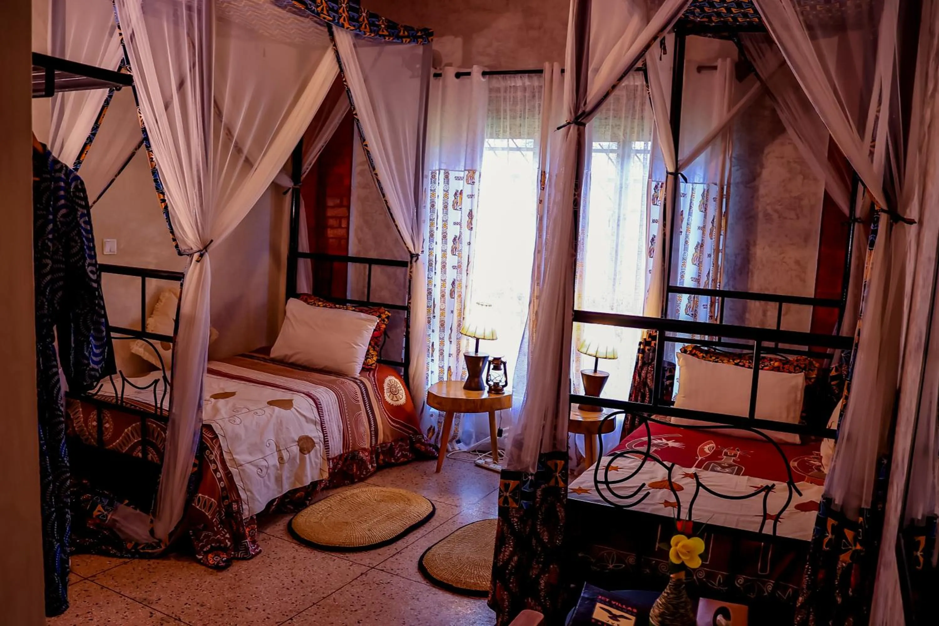 Bed in JET VILLAS ENTEBBE ( JVE )