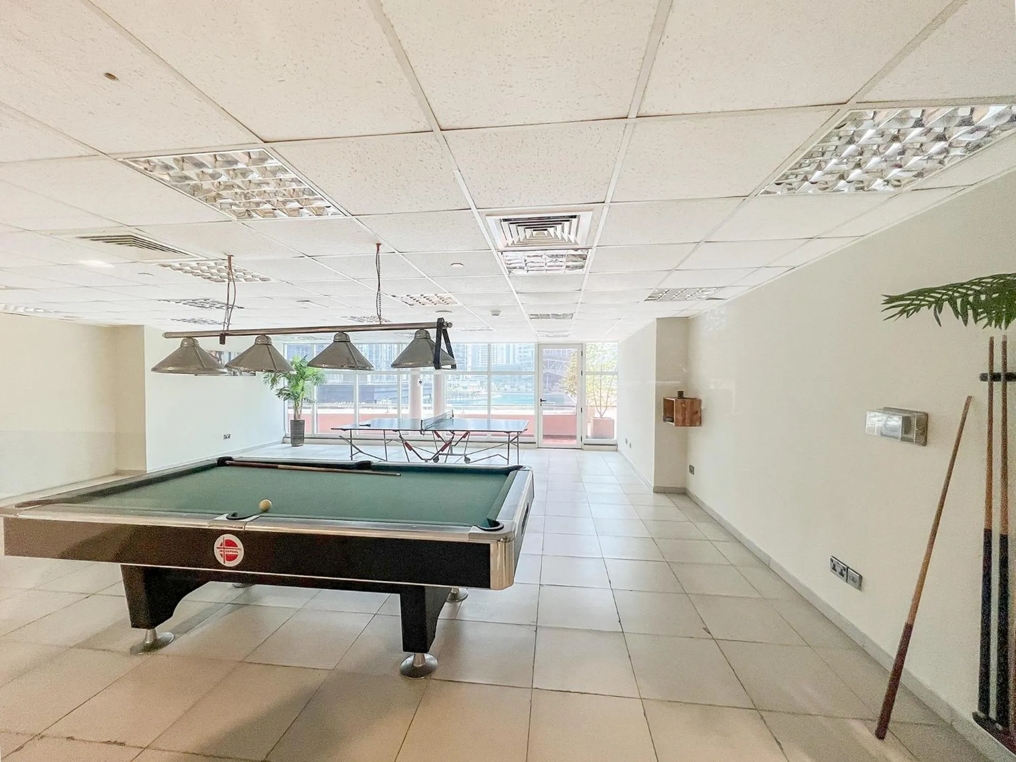Billiard in Cosmos Living Dubai Arch Tower Pool, Gym & Balcony