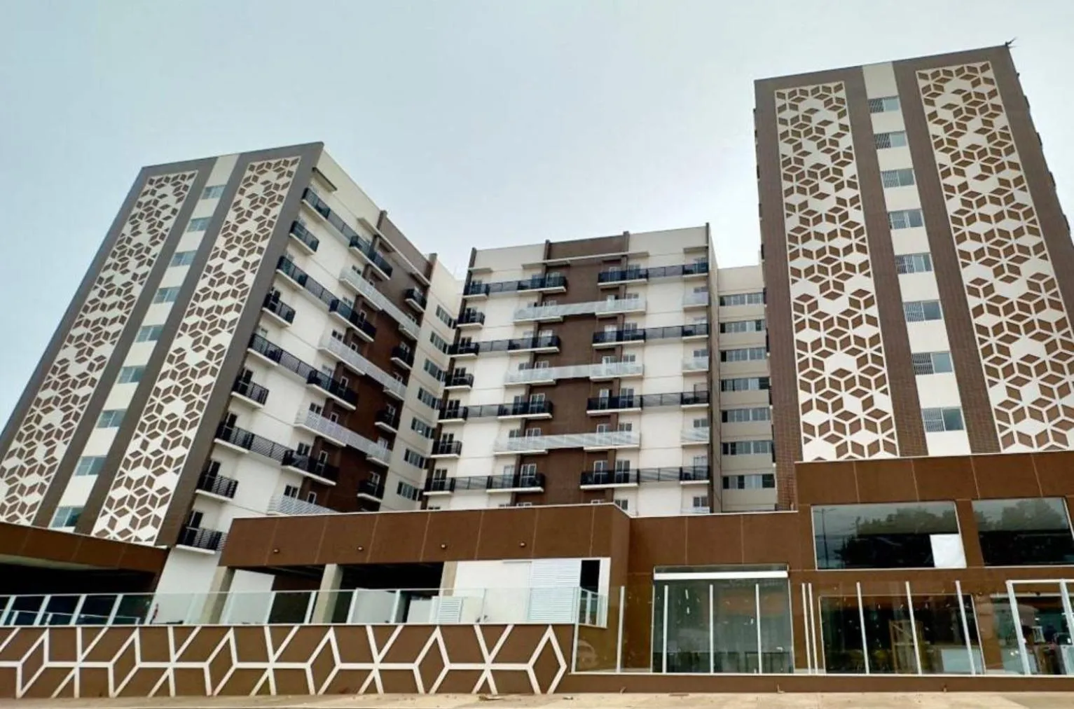 Property building in Spazzio Diroma Hospedagem com acesso gratuito no Acqua Park