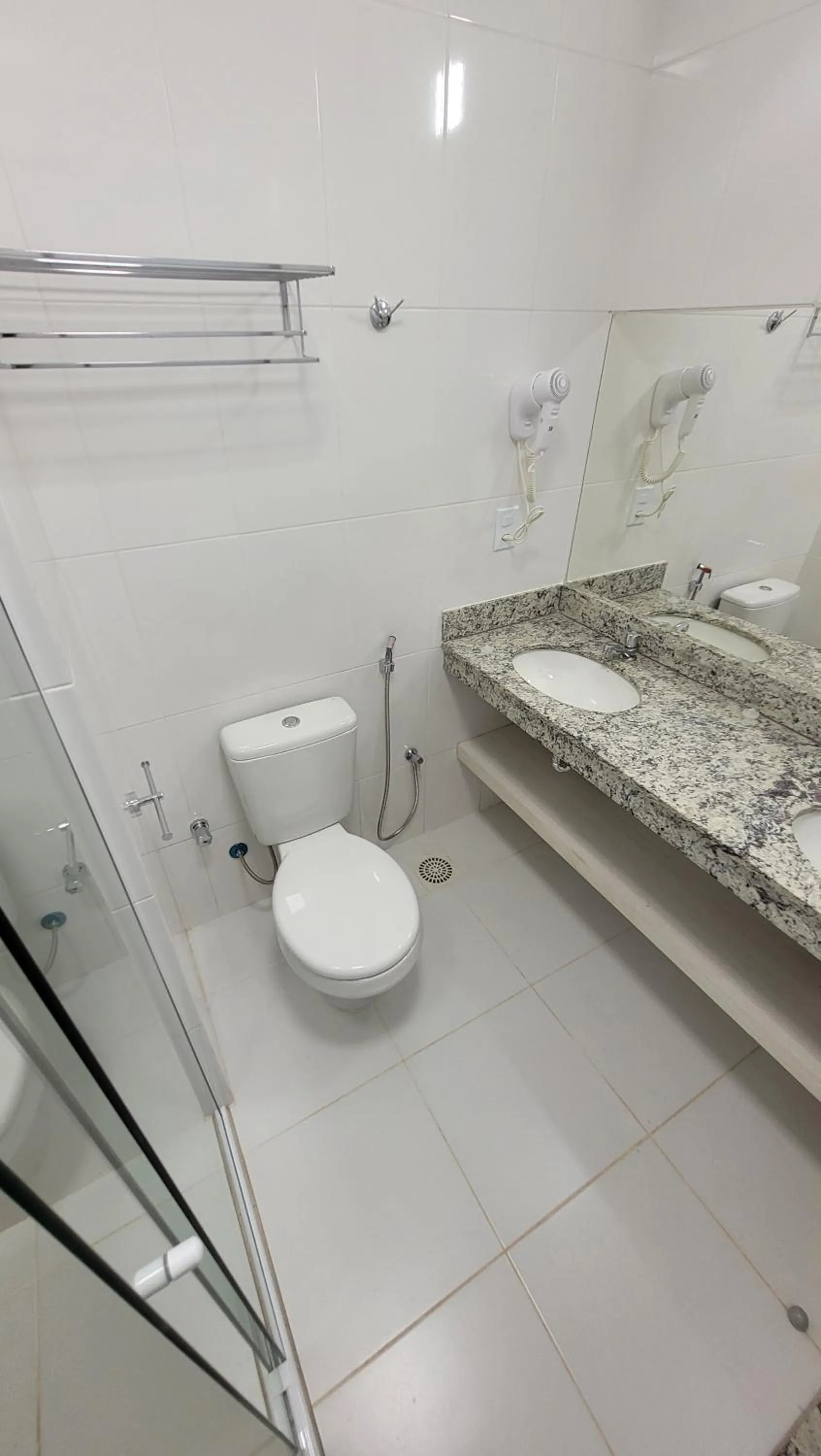 Bathroom in Spazzio Diroma Hospedagem com acesso gratuito no Acqua Park