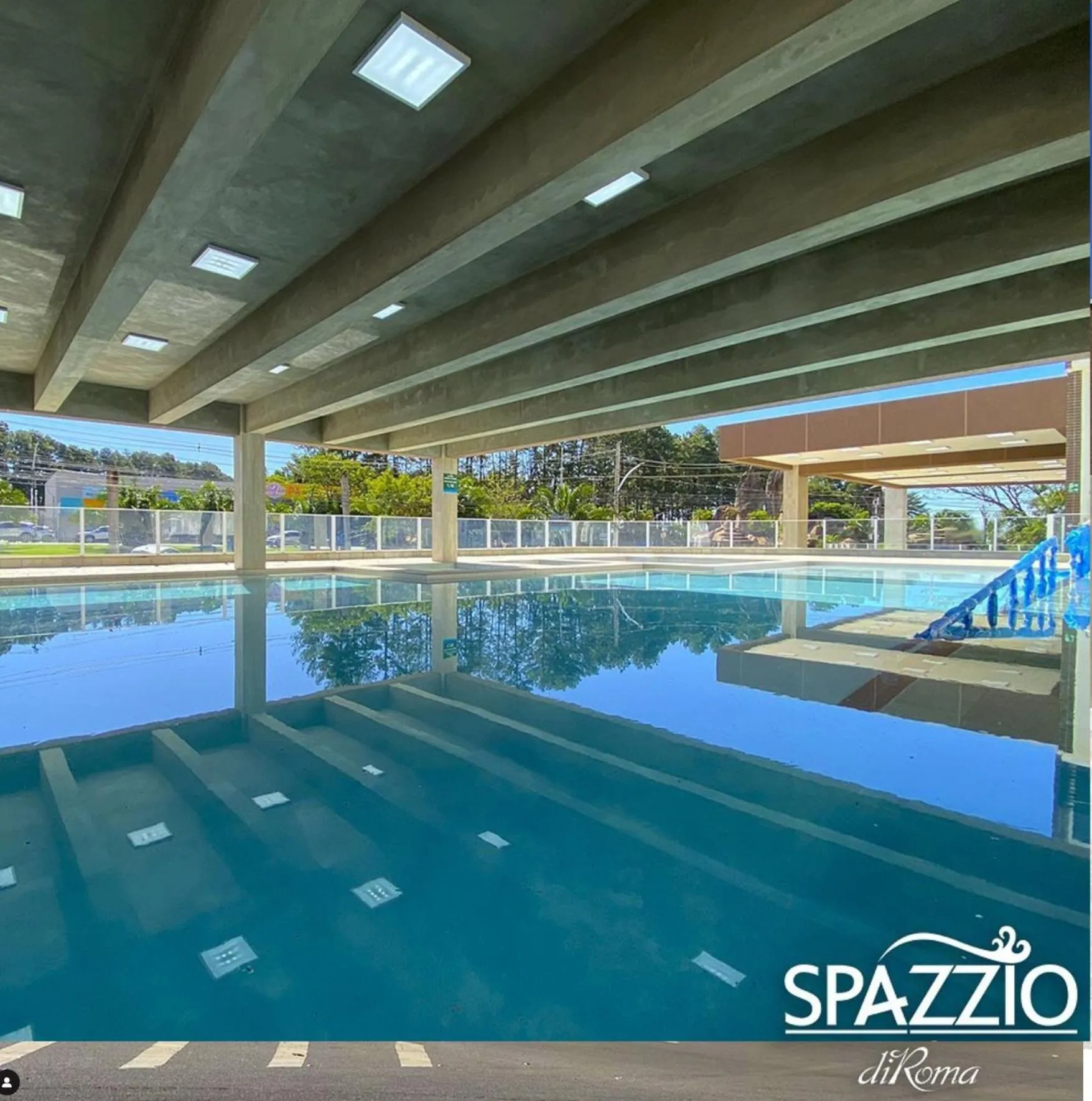 Swimming pool in Spazzio Diroma Hospedagem com acesso gratuito no Acqua Park