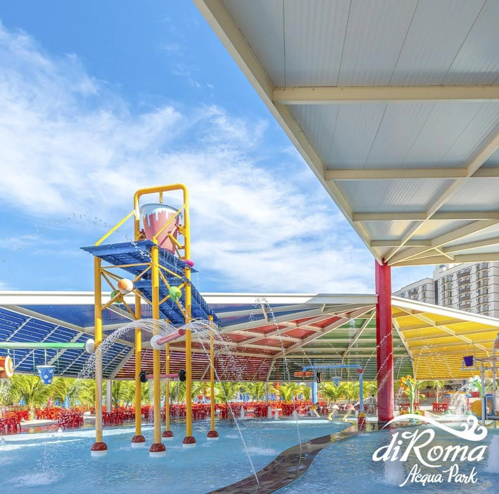 Aqua park in Spazzio Diroma Hospedagem com acesso gratuito no Acqua Park