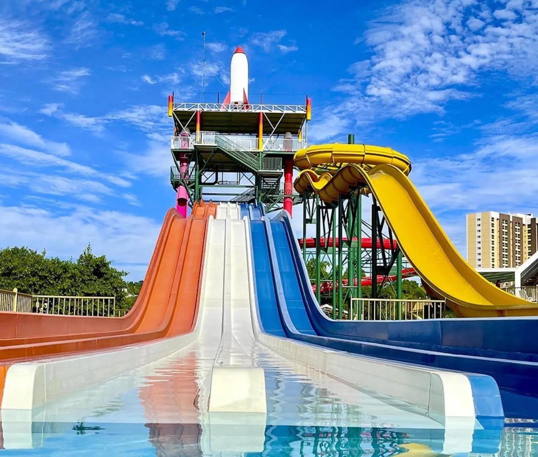 Aqua park in Spazzio Diroma Hospedagem com acesso gratuito no Acqua Park