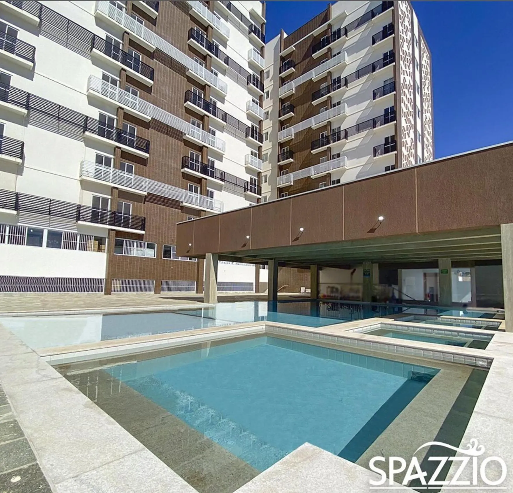 Swimming pool in Spazzio Diroma Hospedagem com acesso gratuito no Acqua Park