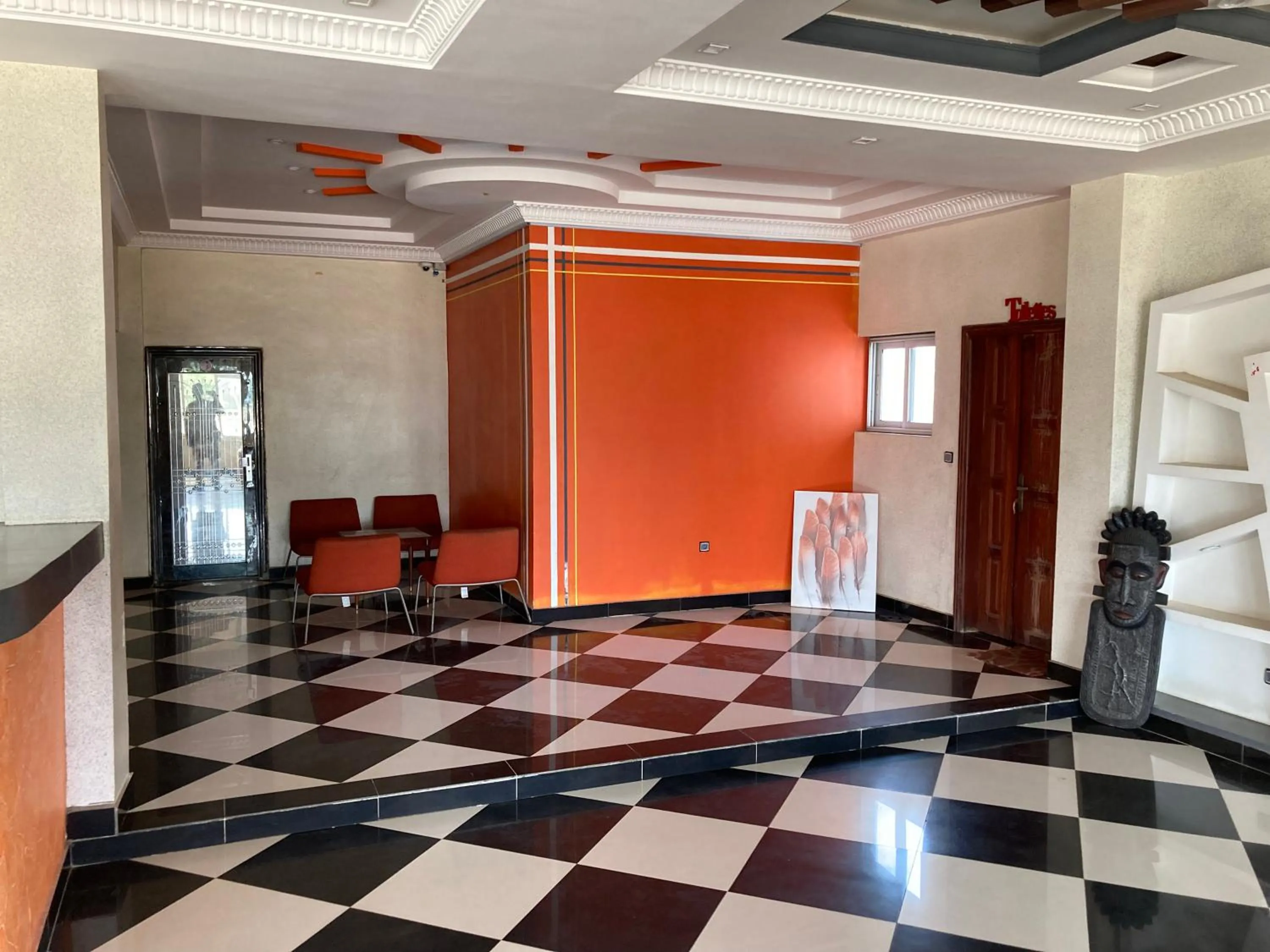 Lobby or reception in Hotel Bel Azur Grand-Popo