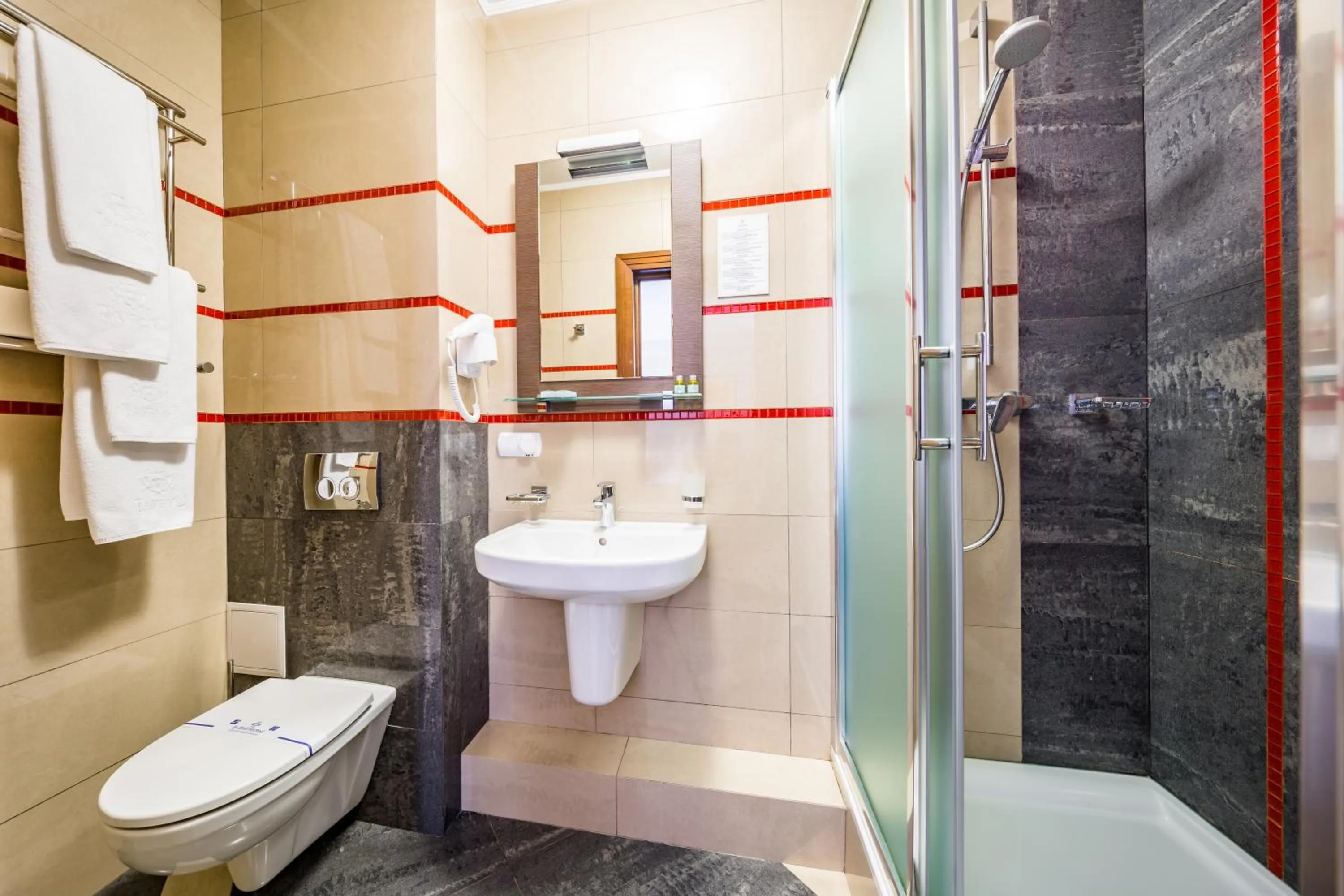 Shower in Taurus Hotel & SPA