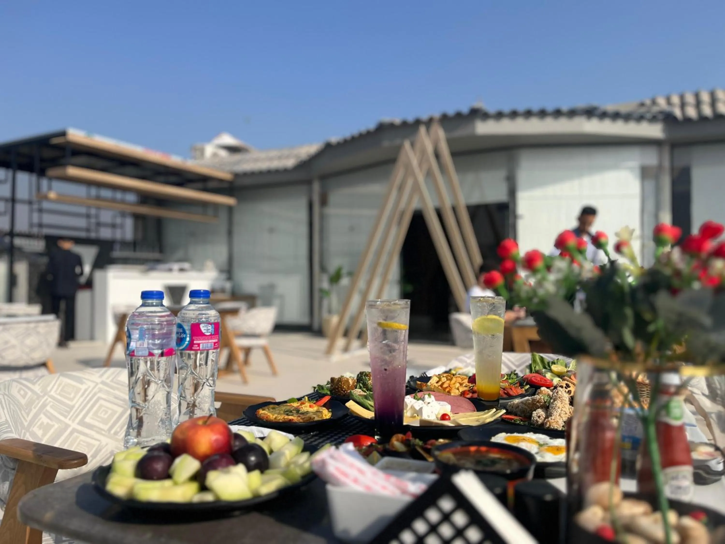 Breakfast in Royal Great Pyramid INN