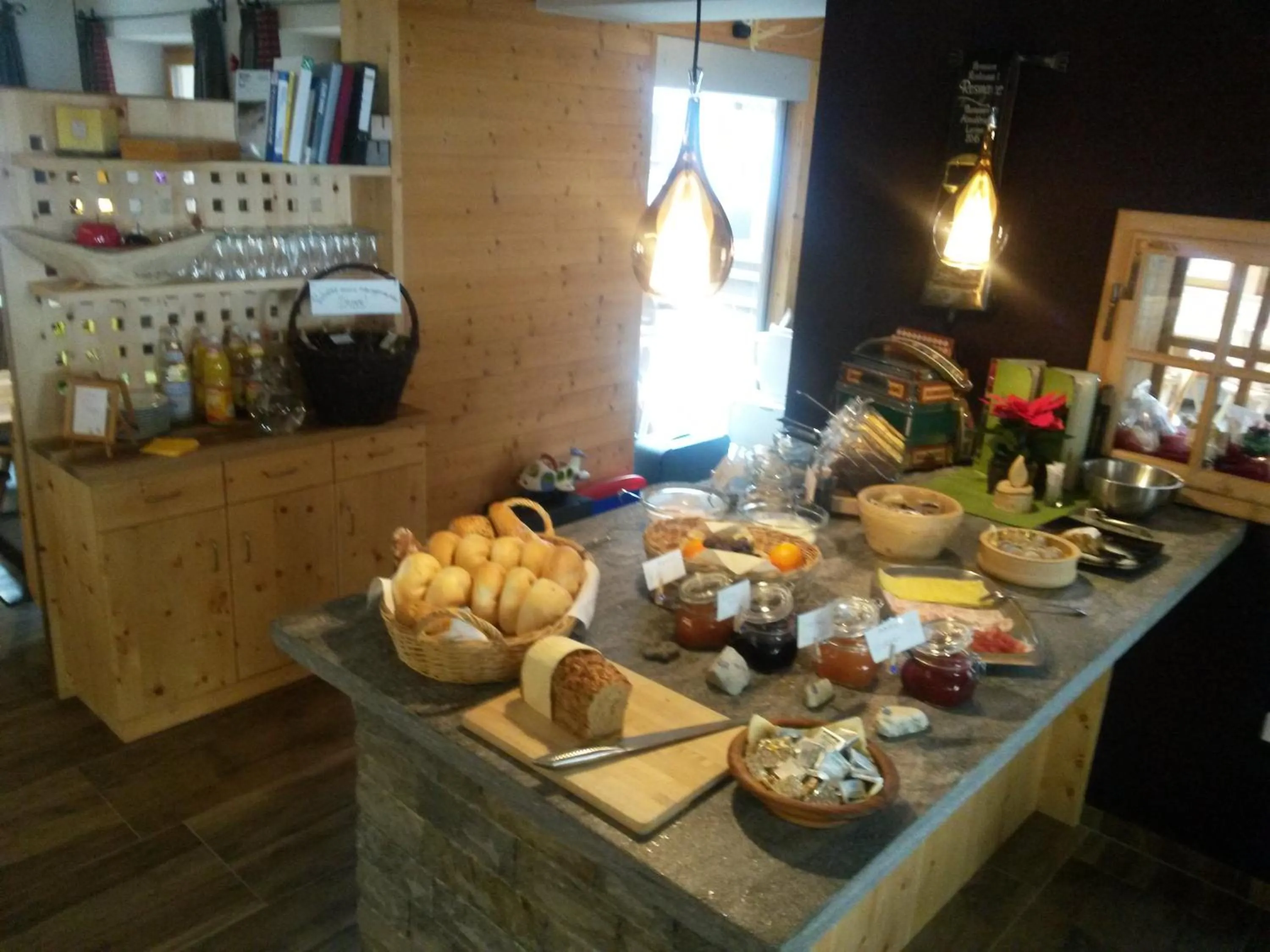 Food close-up in Hotel Restaurant Rosmarie