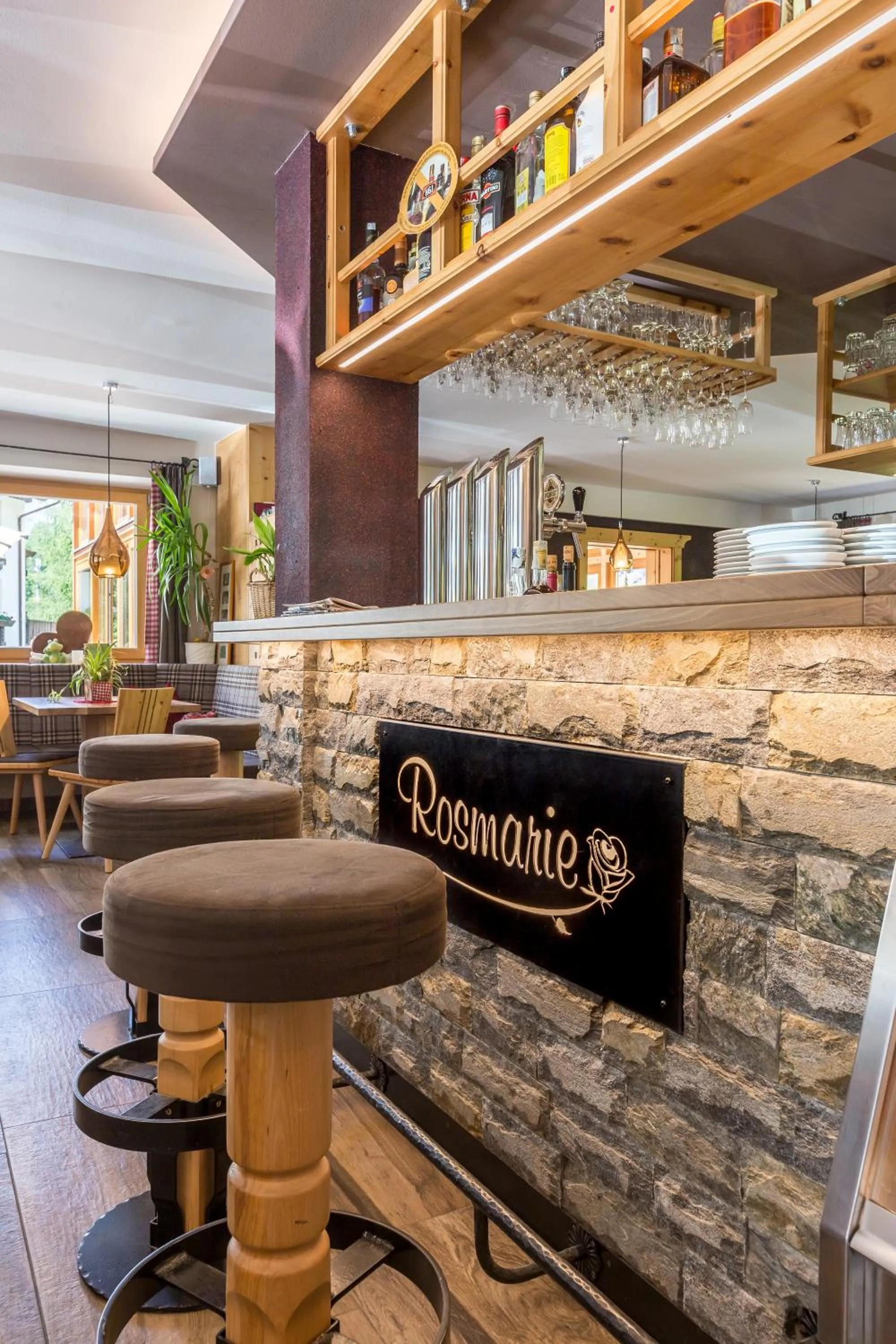 Lounge or bar in Hotel Restaurant Rosmarie