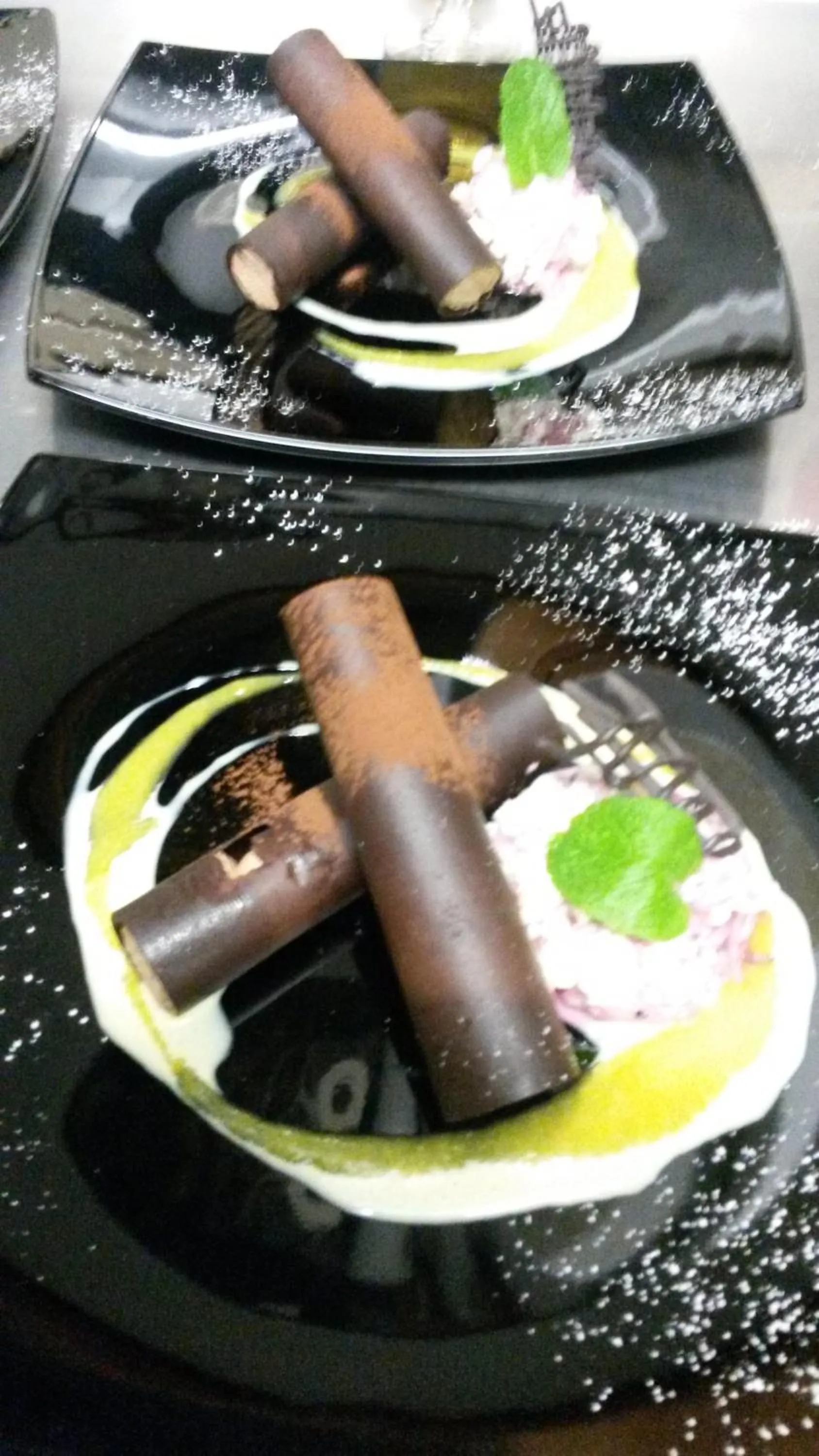 Food close-up in Hotel Restaurant Rosmarie