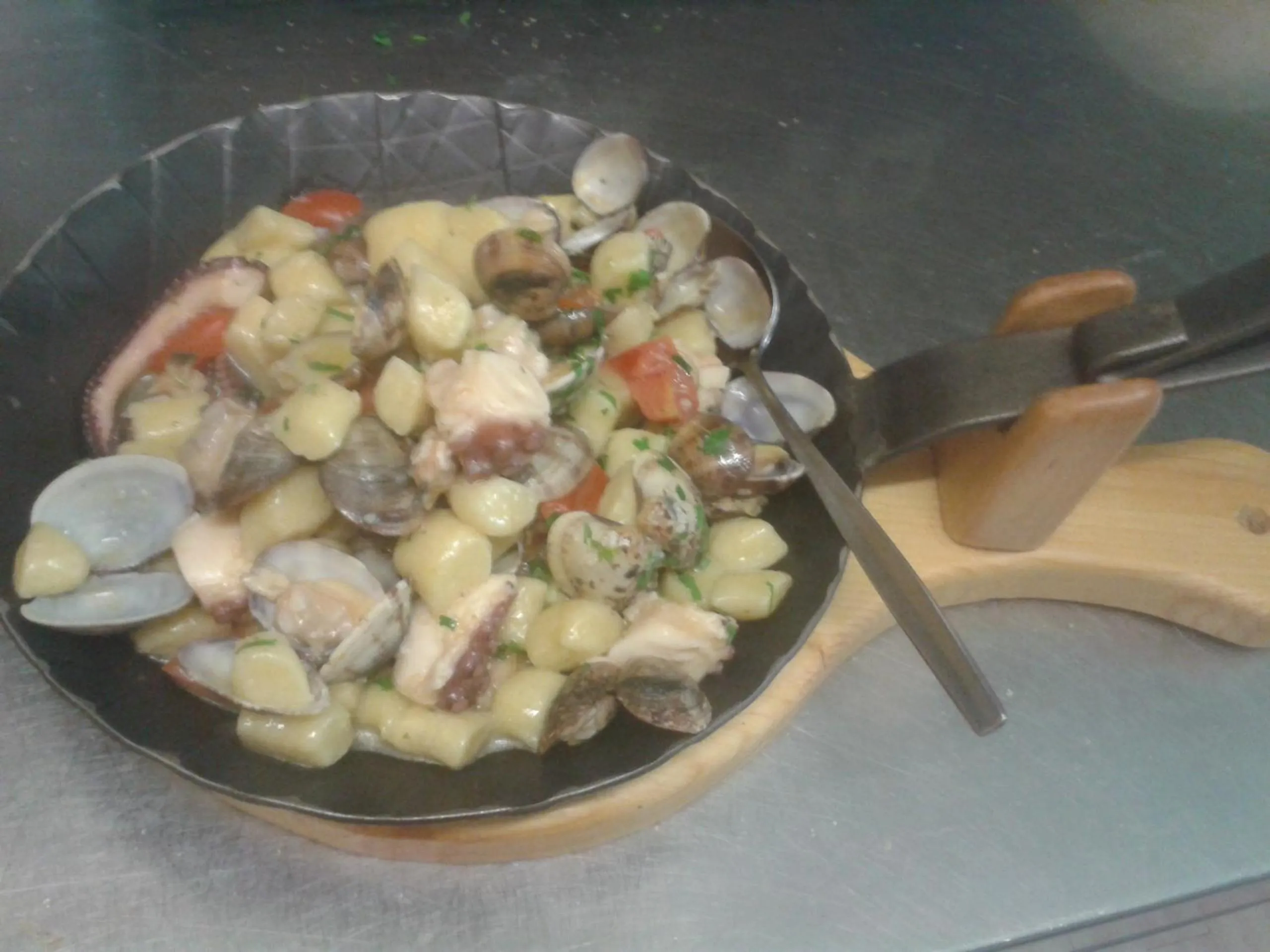 Food close-up in Hotel Restaurant Rosmarie