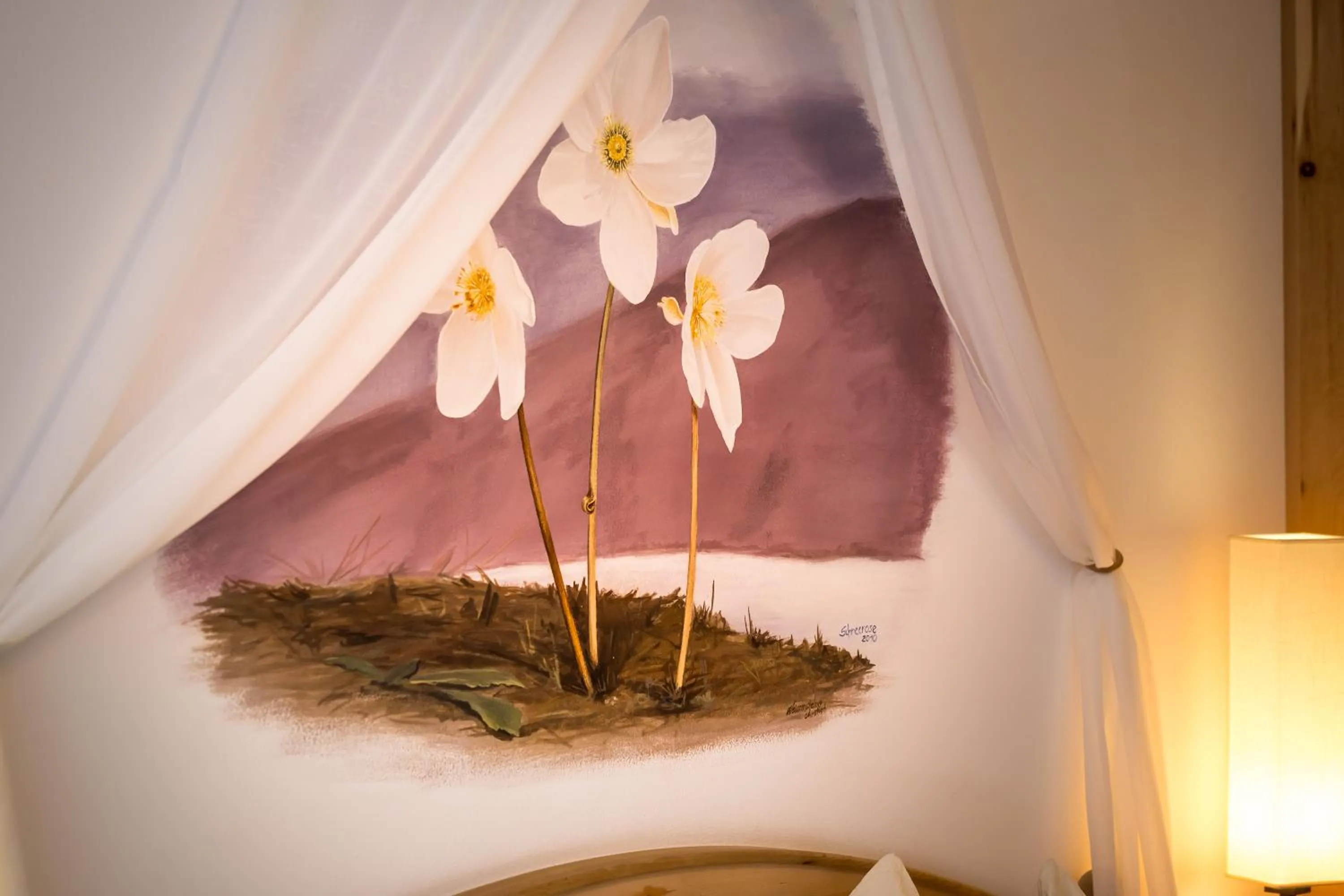 Decorative detail in Hotel Restaurant Rosmarie